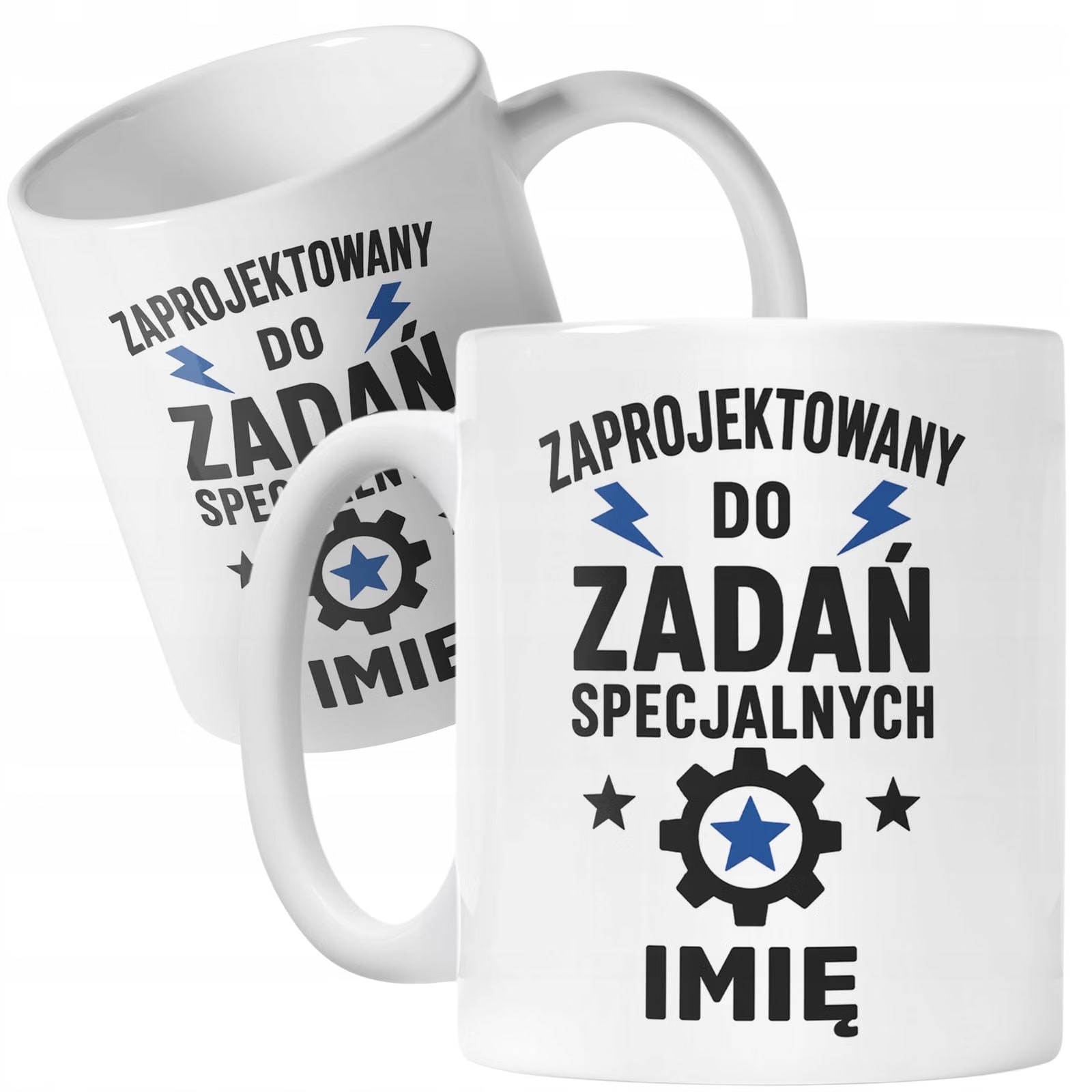 Biały Kubek personalizowany z nadrukiem Dzień Chłopaka Dla Mężczyzny