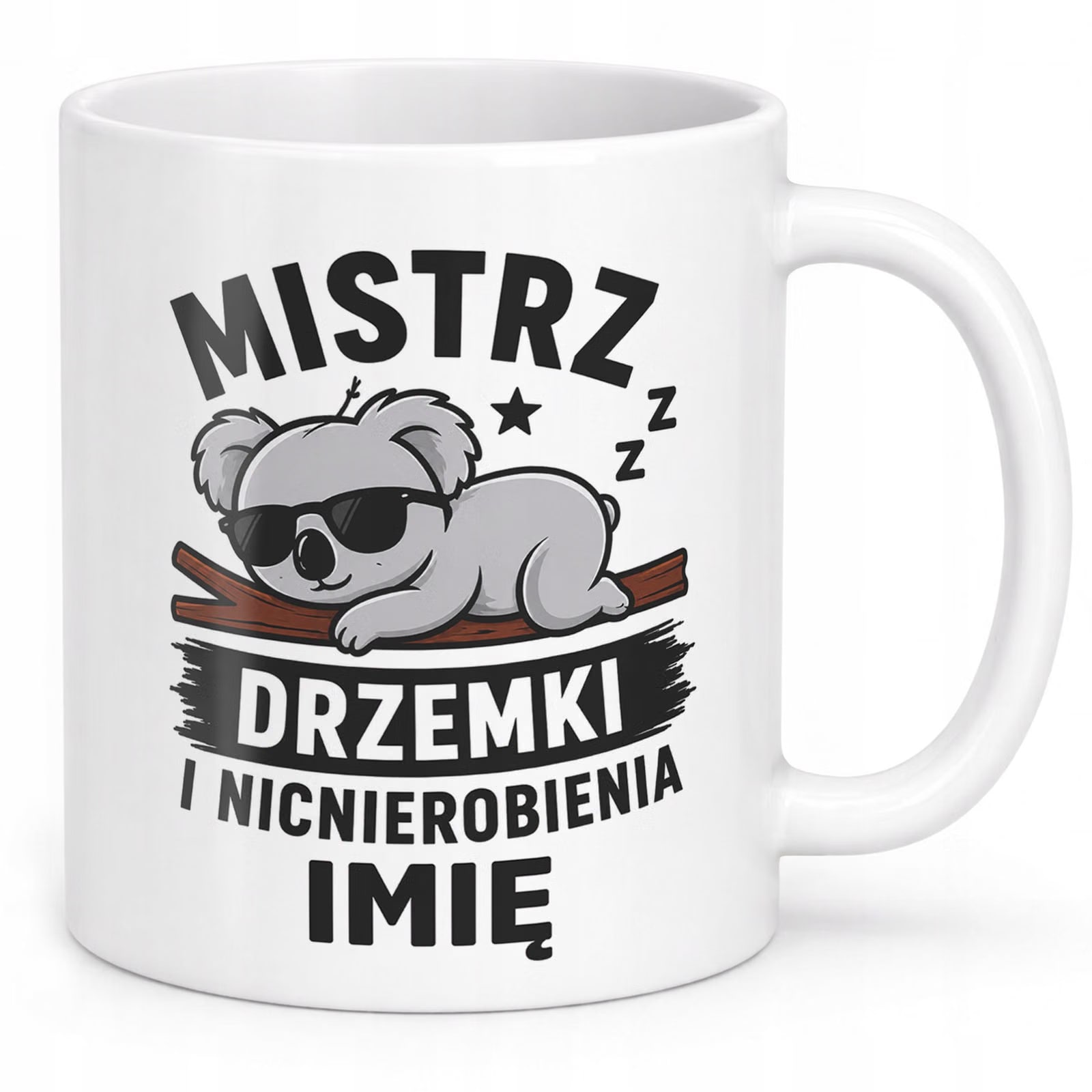 Biały Kubek personalizowany z nadrukiem Dzień Chłopaka Dla Mężczyzny
