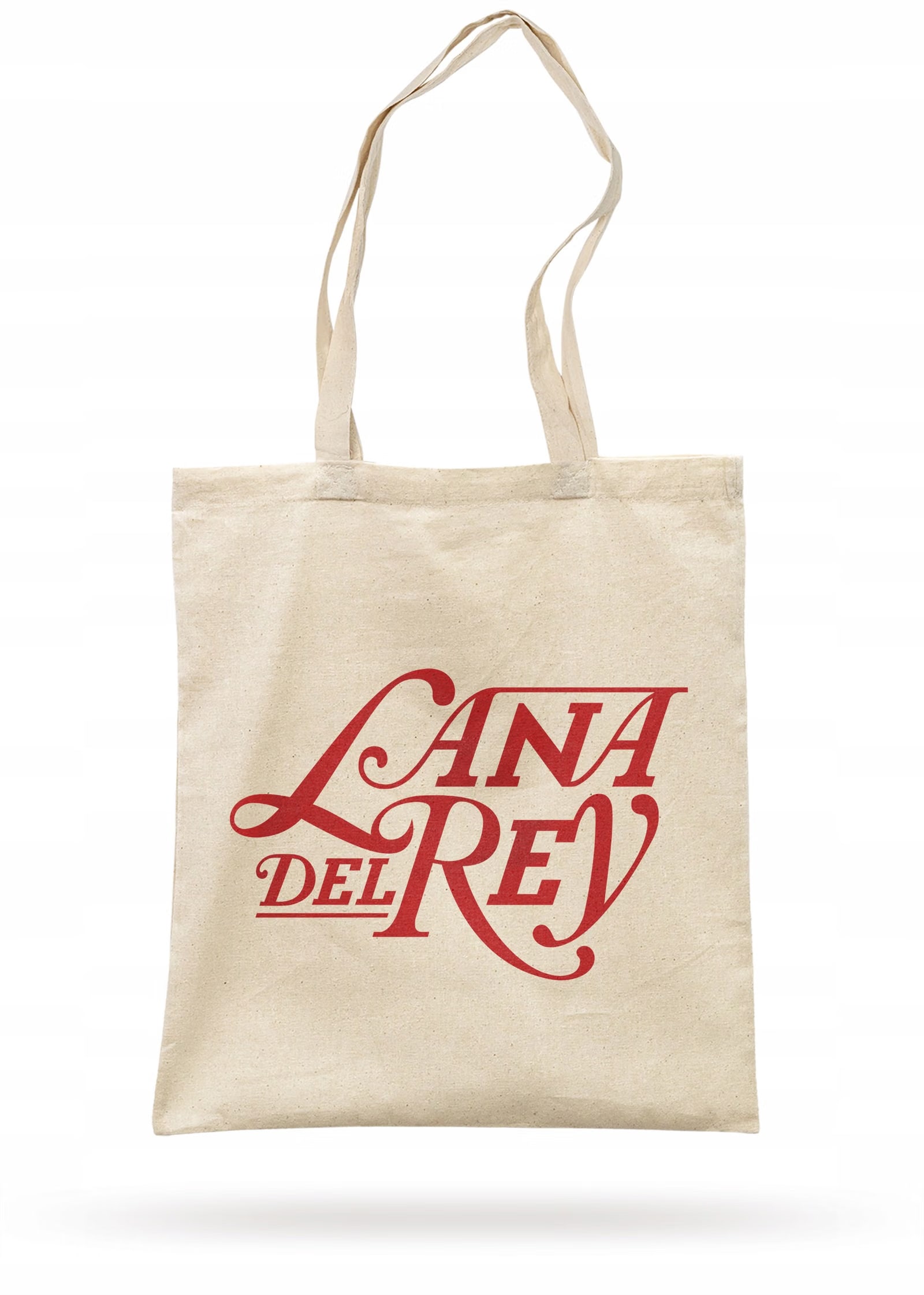 Torba bawełniana z dnem na zakupy 42x38x10 Lana Del Rey