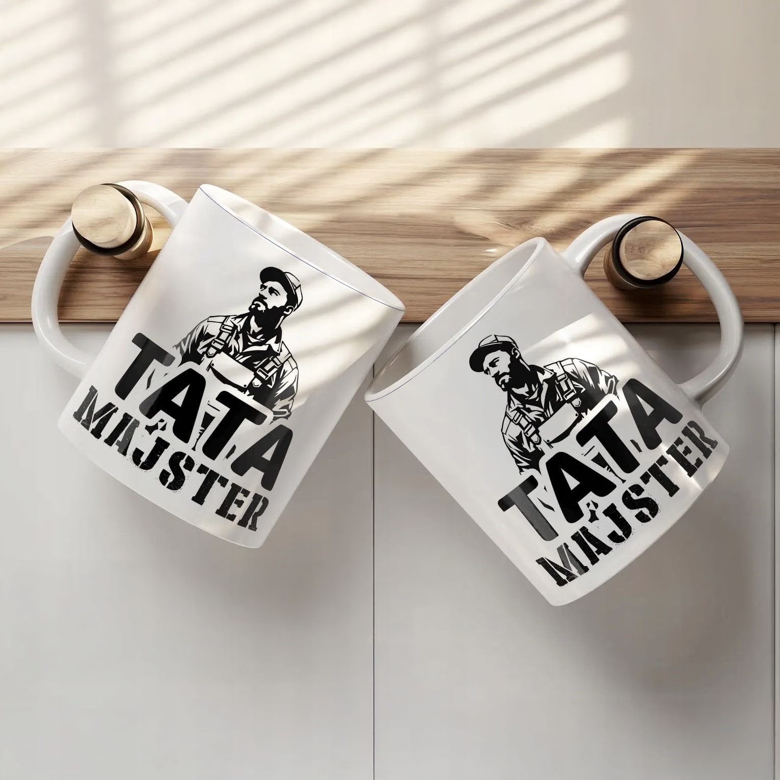 Kubek ceramiczny Dzień Ojca Dla Taty Tata Majster Prezent