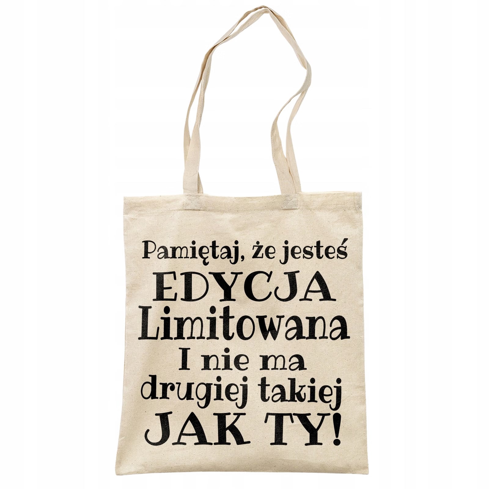 Torba bawełniana na zakupy Edycja Limitowana Zabawny Prezent