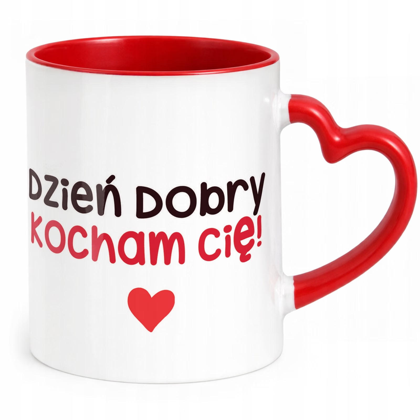 Kubek Walentynkowy Z Własnym Zdjęciem Serce Walentynki Prezent Upominek