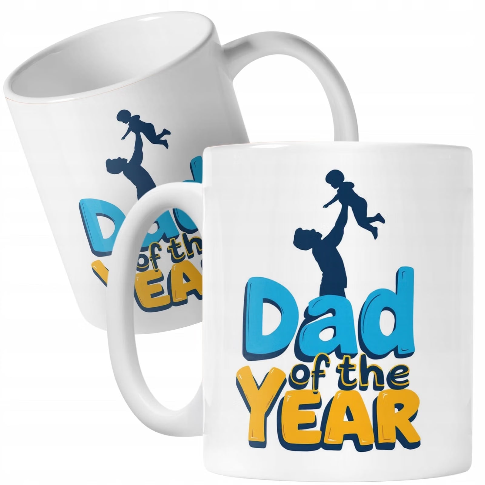 Zestaw Kubek + Koszulka Dzień Ojca Dla Taty Dad Of The Year Prezent