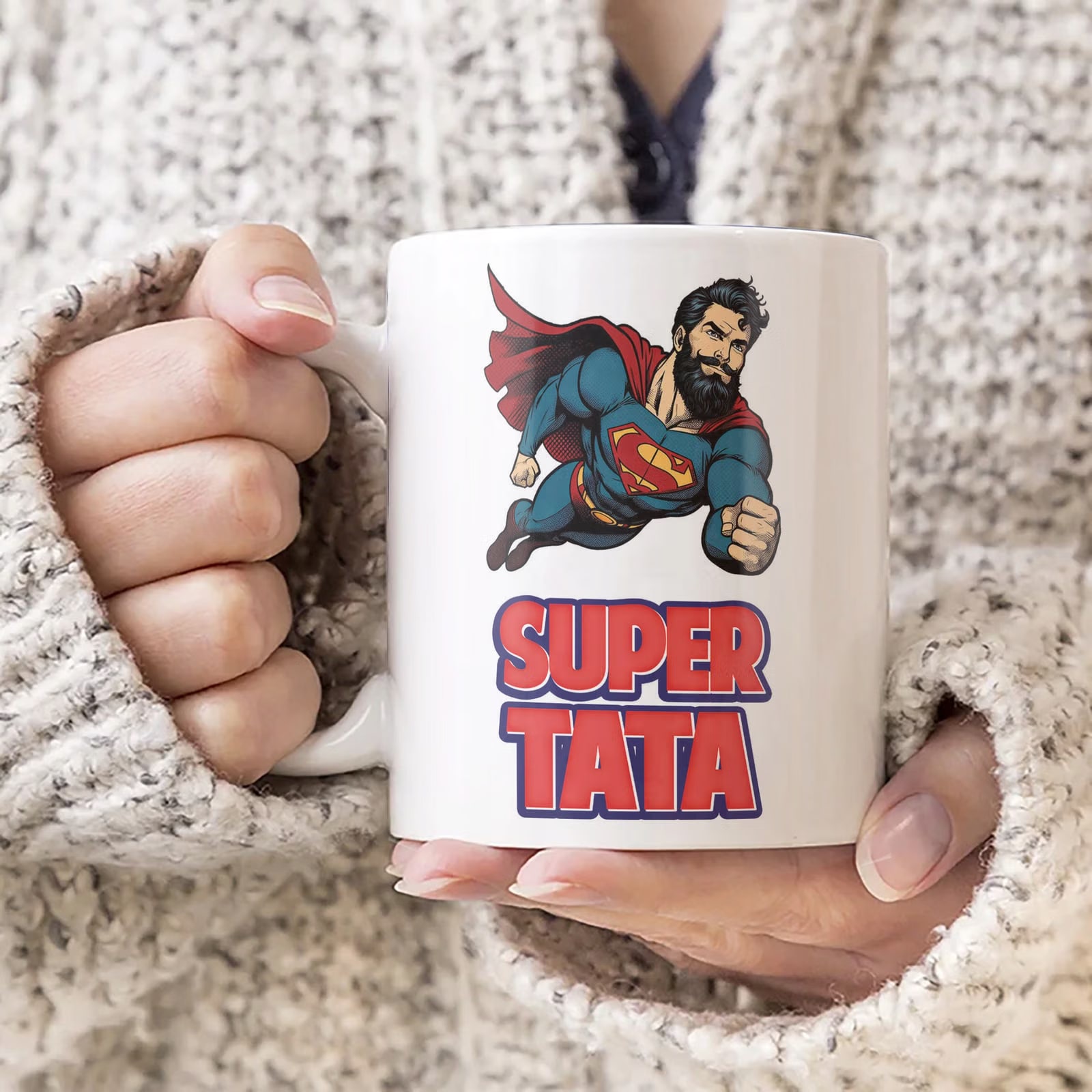 Kubek ceramiczny Dzień Ojca Dla Taty Super Tata Prezent
