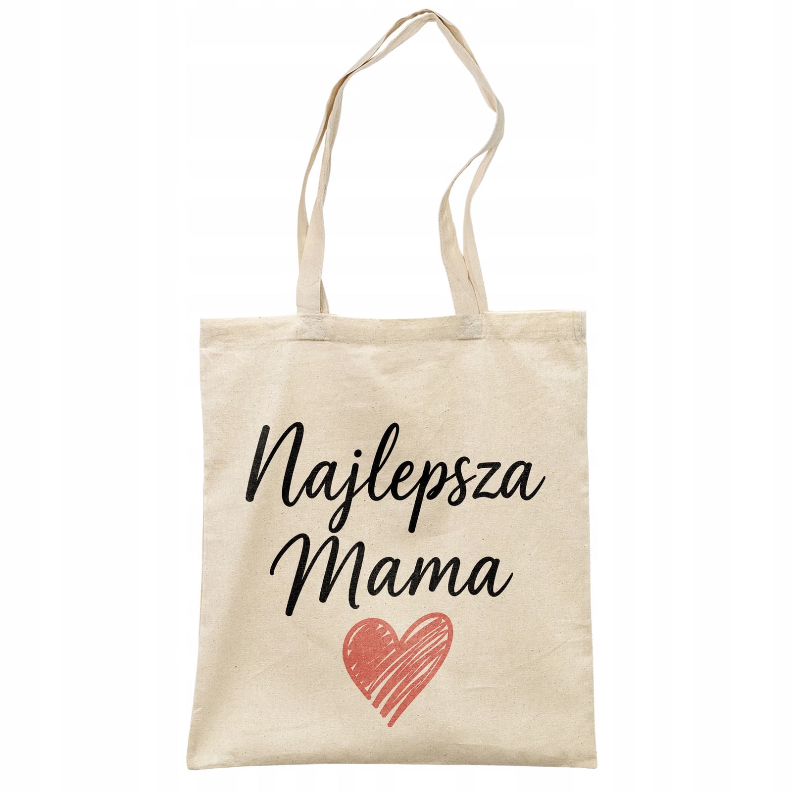 Prezent na Dzień Matki torba bawełniana dla mamy zakupowa torba dla mamy