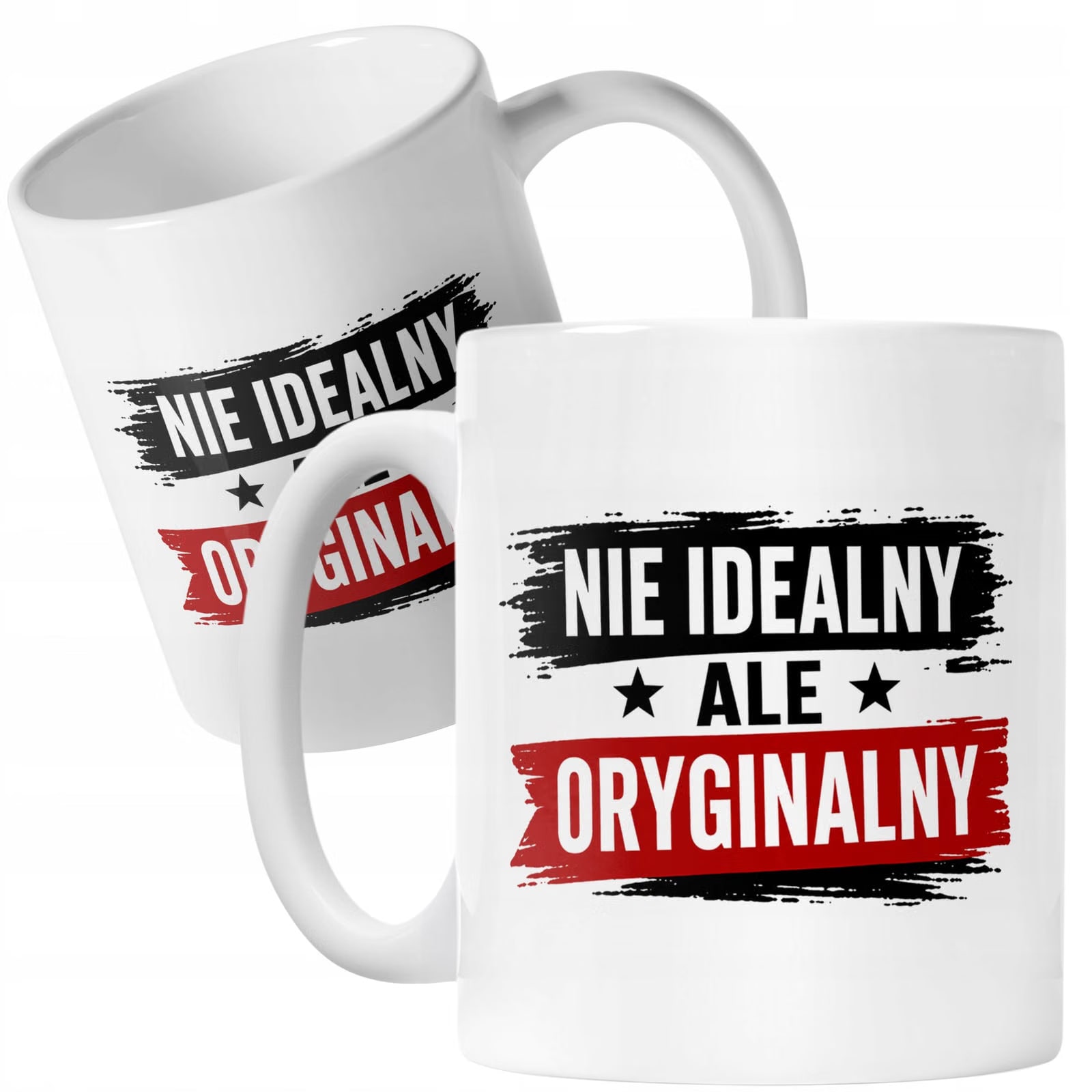 Biały Kubek z nadrukiem Dzień Chłopaka Dla Mężczyzny Upominek Prezent