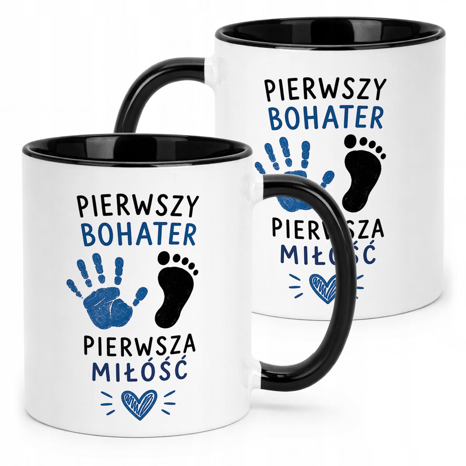 Kubek Czarny prezent na Dzień Ojca dla taty upominek