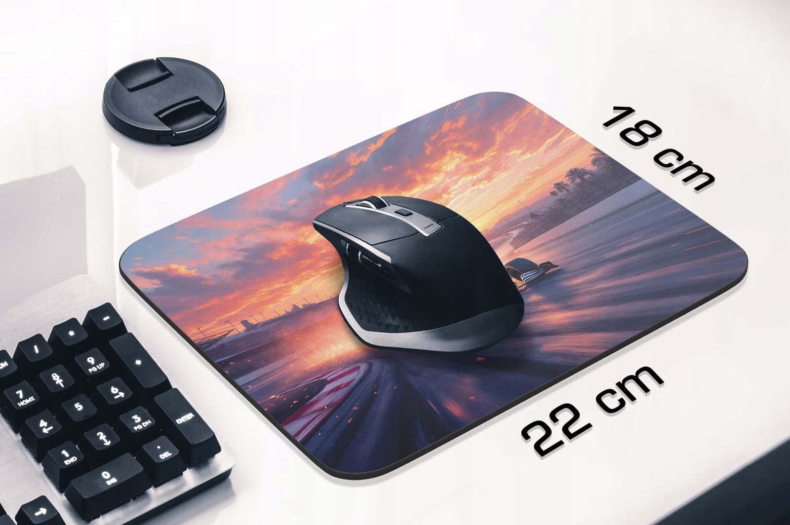 Podkładka pod mysz 22×18 cm Formuła 1 Bolid Motoryzacja Wyścig