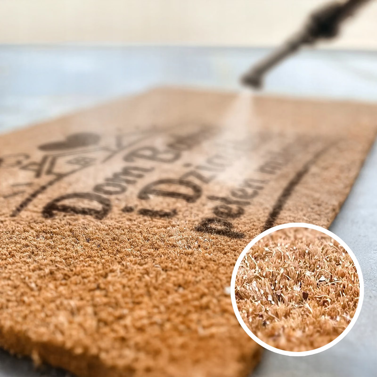 Wycieraczka Dzień Babci Dziadka Na Prezent pod drzwi kokosowa 60×40