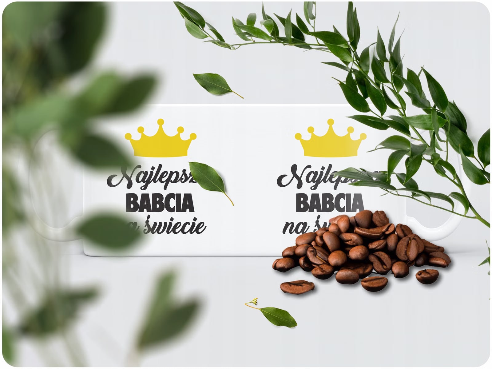 Kubek ceramiczny 330 ml Na Dzień Babci Prezent Upominek Najlepsza Babcia