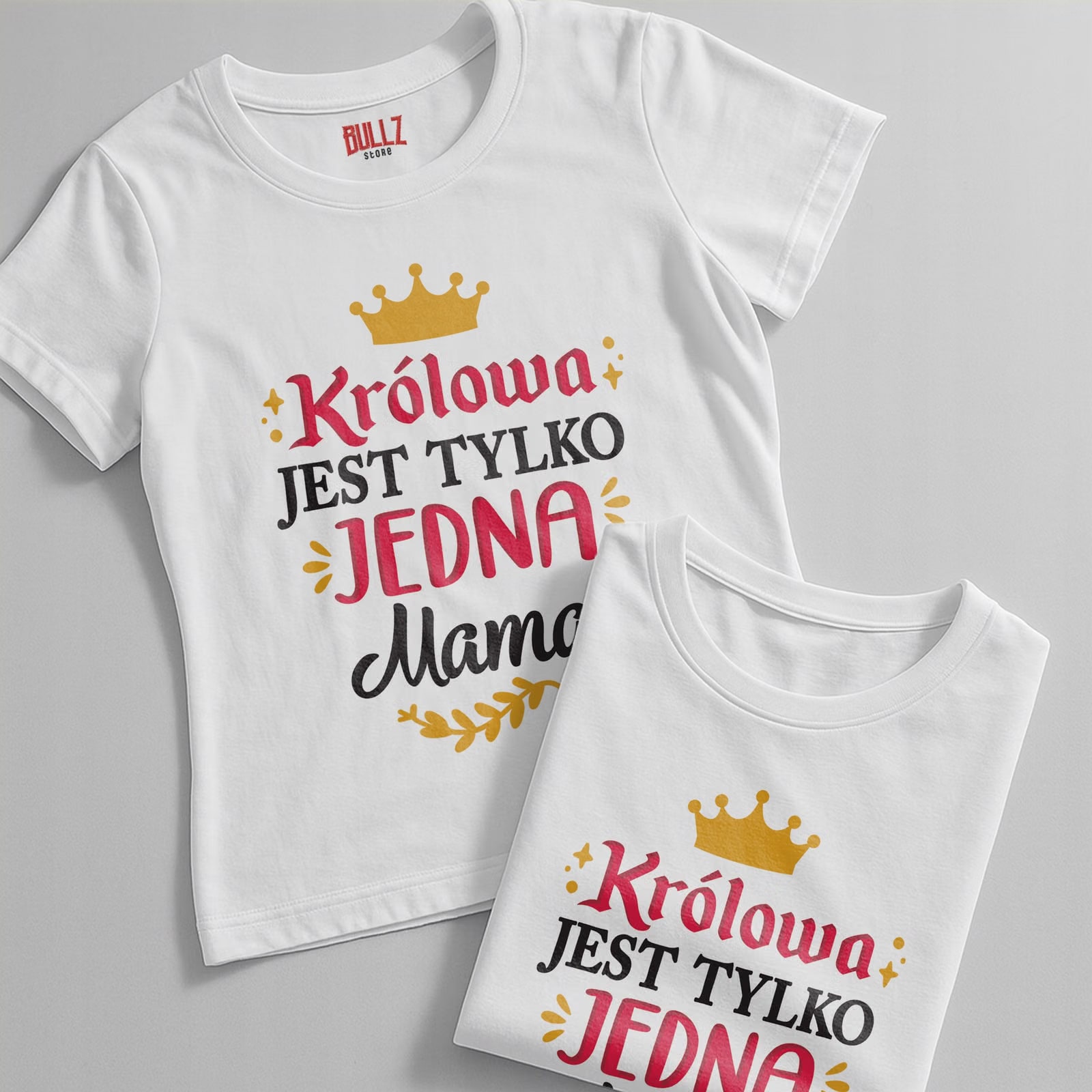 Koszulka biała damska Dzień Matki Dla Mamy Prezent Upominek