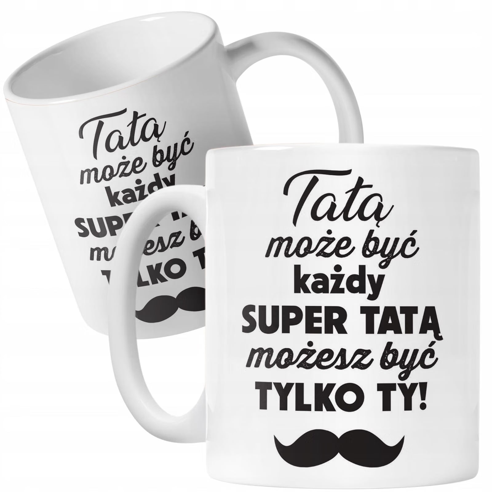 Zestaw Kubek + Koszulka Dzień Ojca Dla Taty Tatą Może Być Każdy