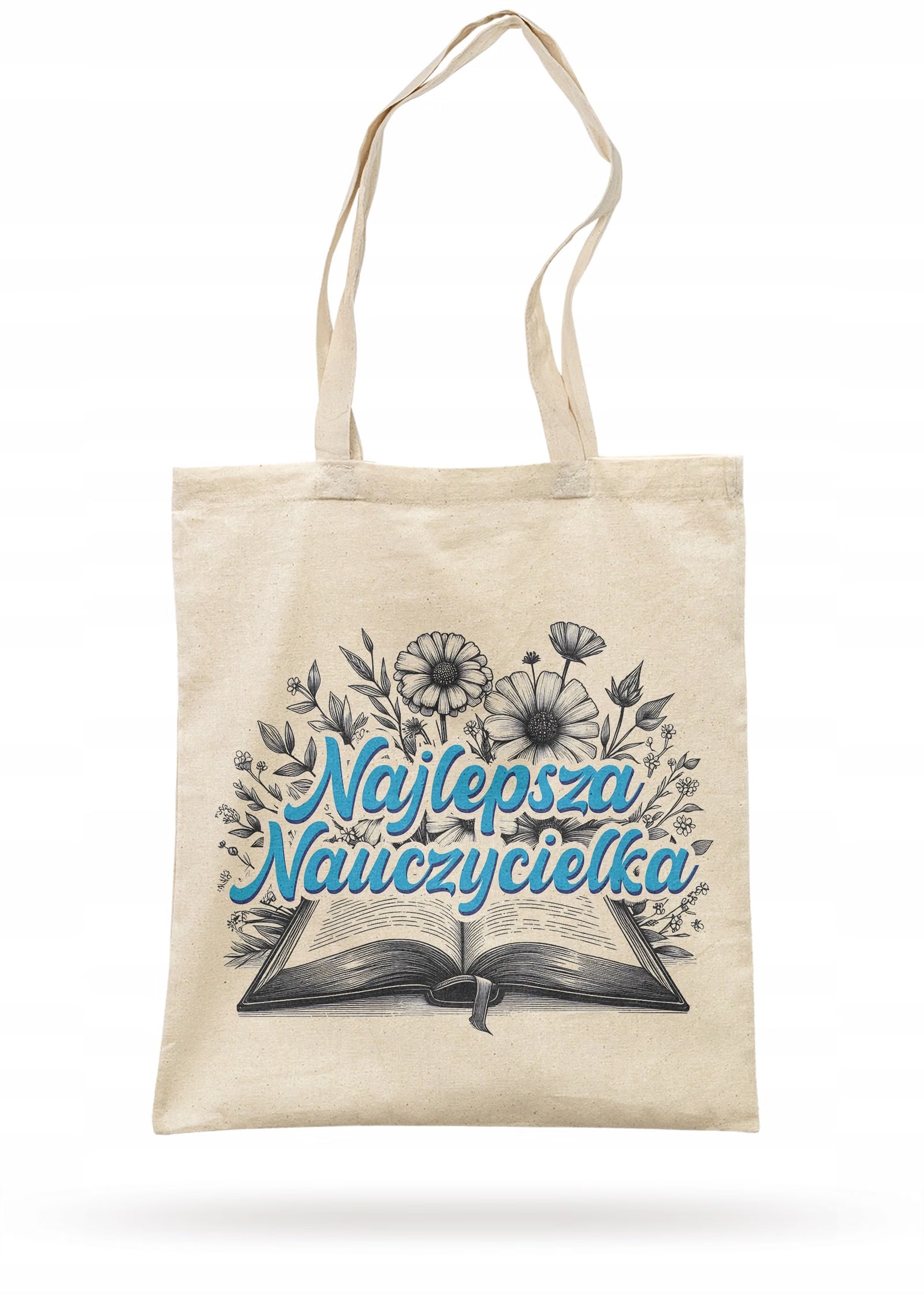 Torba bawełniana Dzień Nauczyciela Najlepsza Nauczycielka Prezent Upominek