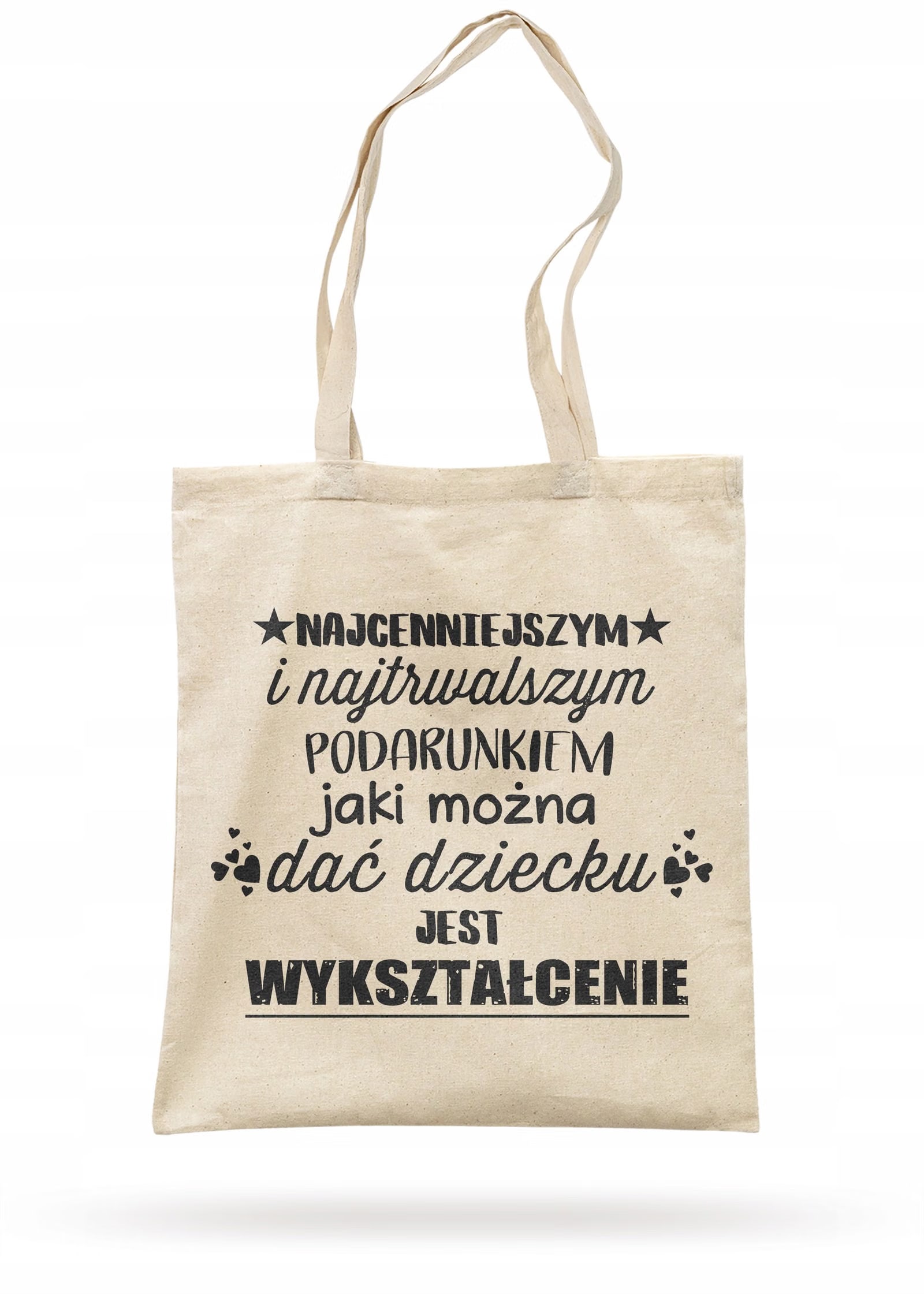 Torba bawełniana Dzień Nauczyciela Dla Nauczyciela Nauczycielki Prezent
