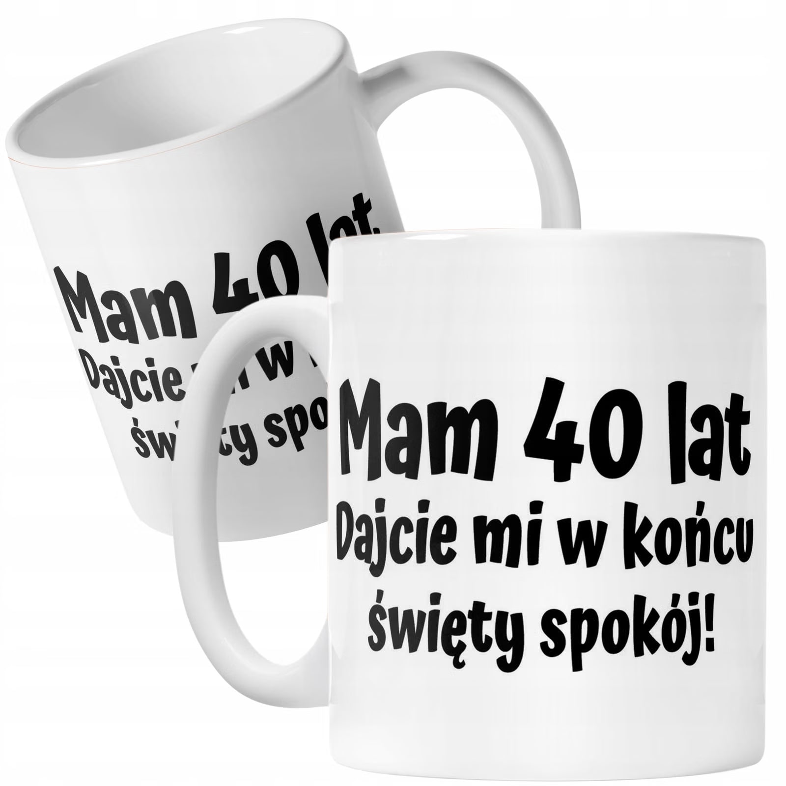 Kubek ceramiczny Mam 40 Lat Na Urodziny Prezent Upominek