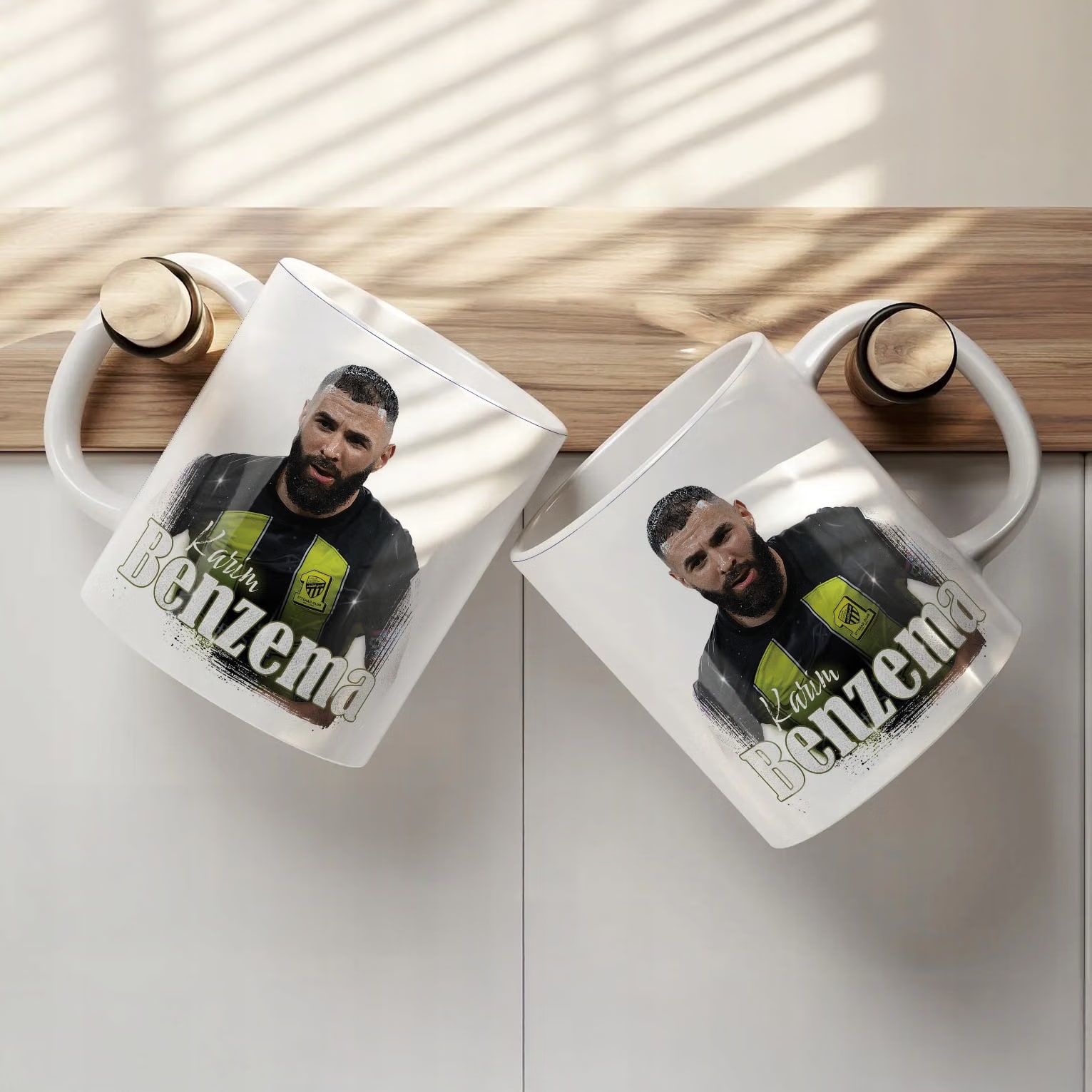 Zestaw Kubek + Plecak Karim Benzema Al-Ittihad