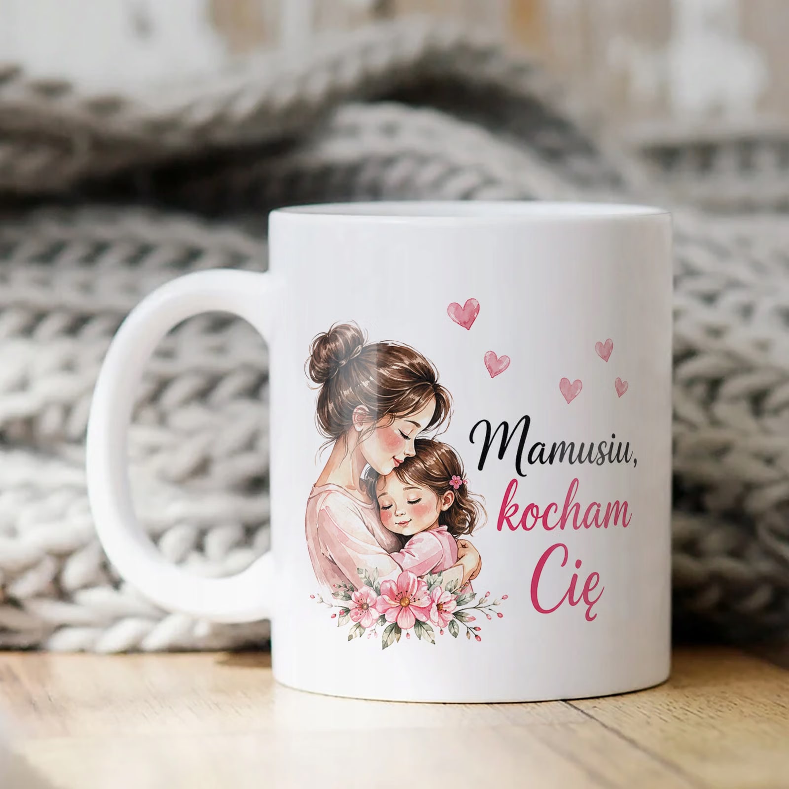 Kubek prezent dla mamy na Dzień Matki fajny upominek dla mamy z nadrukiem