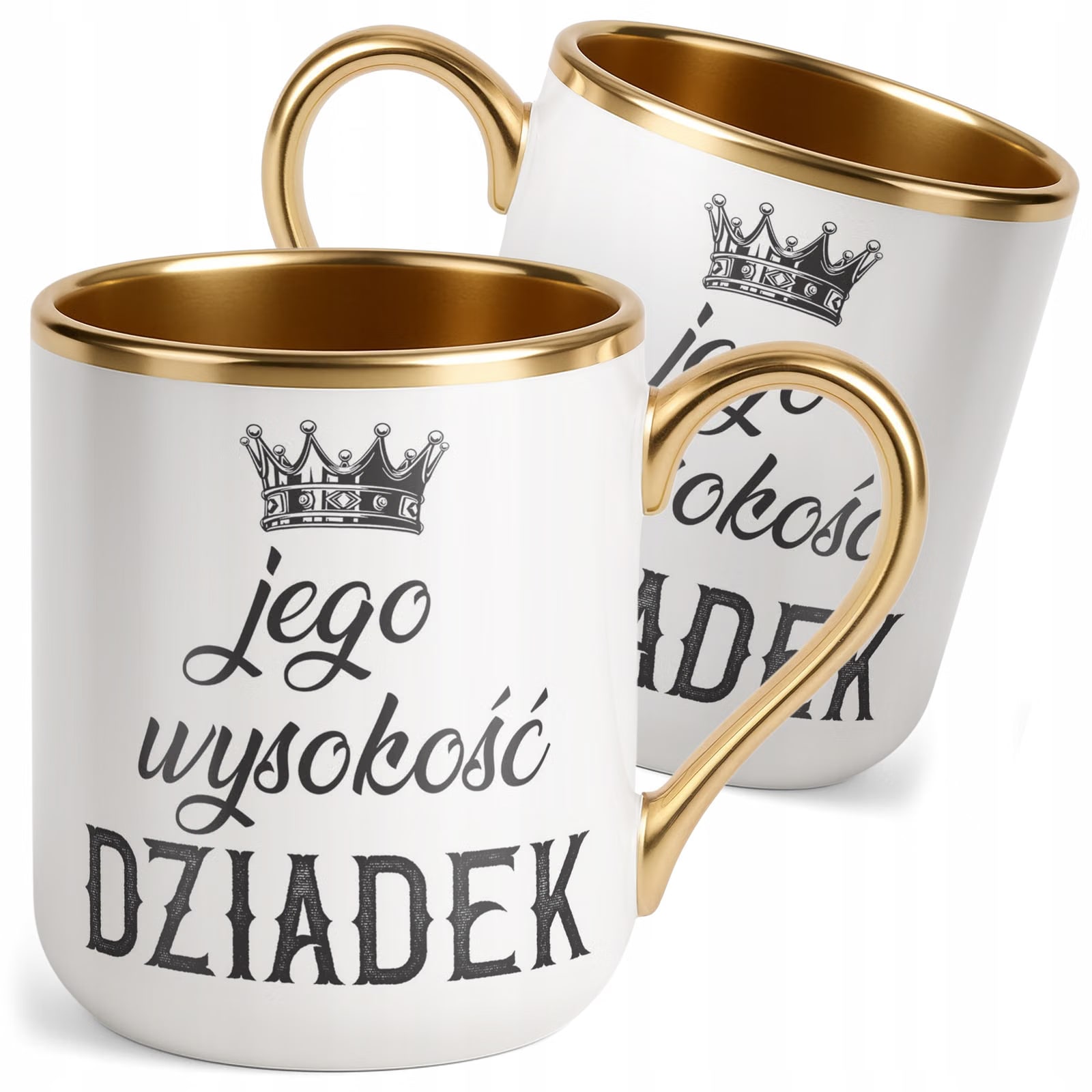 Kubek Premium Złoty Dzień Dziadka Dla Dziadka Prezent Upominek