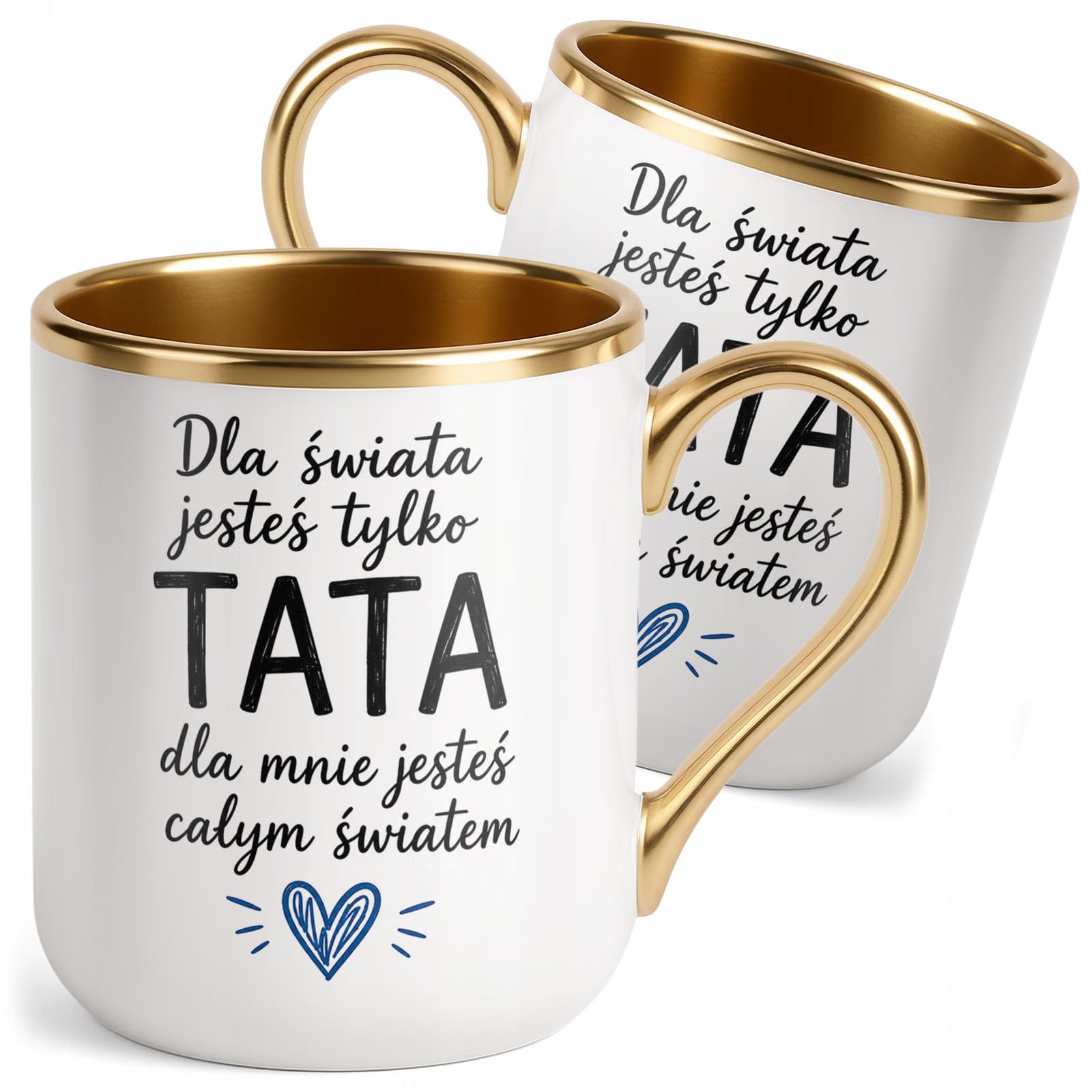 Kubek Premium Złoty Dzień Ojca prezent dla tatusia upominek