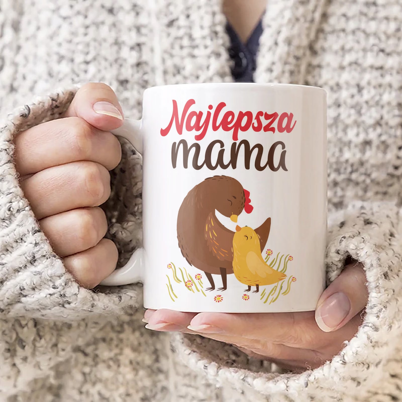 Zestaw Kubek + Torba Premium Dzień Matki Dla Mamy Prezent Upominek