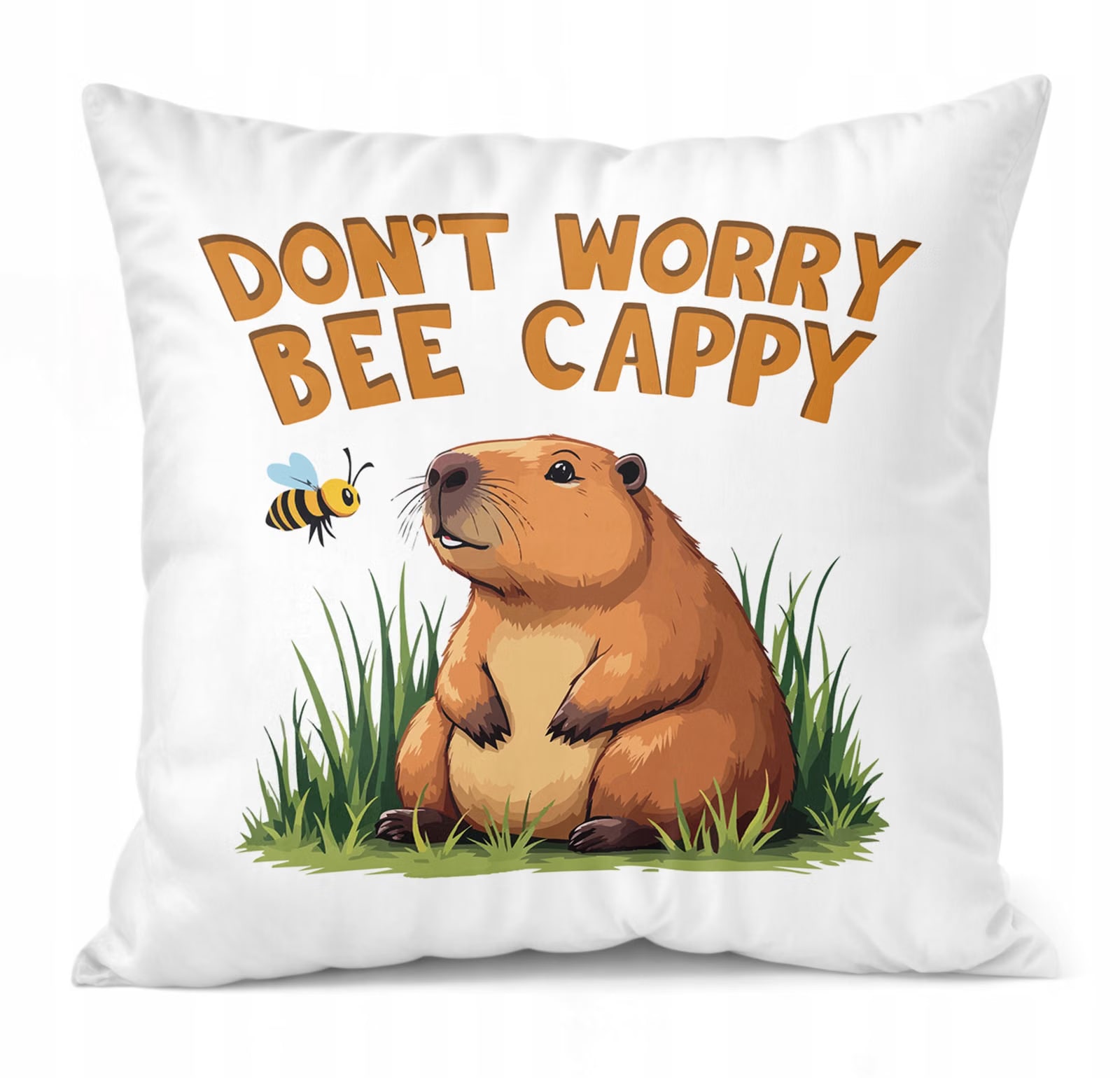 Zestaw Kubek + Poduszka Kapibara Capybara Zwierzak Słodki Dla Dzieci
