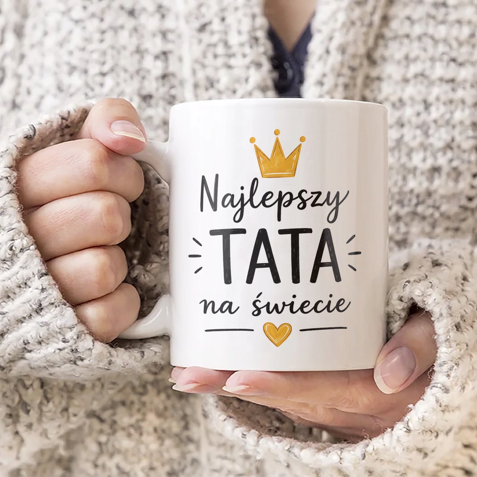 Kubek Ceramiczny upominek dla tatusia prezent na Dzień Ojca