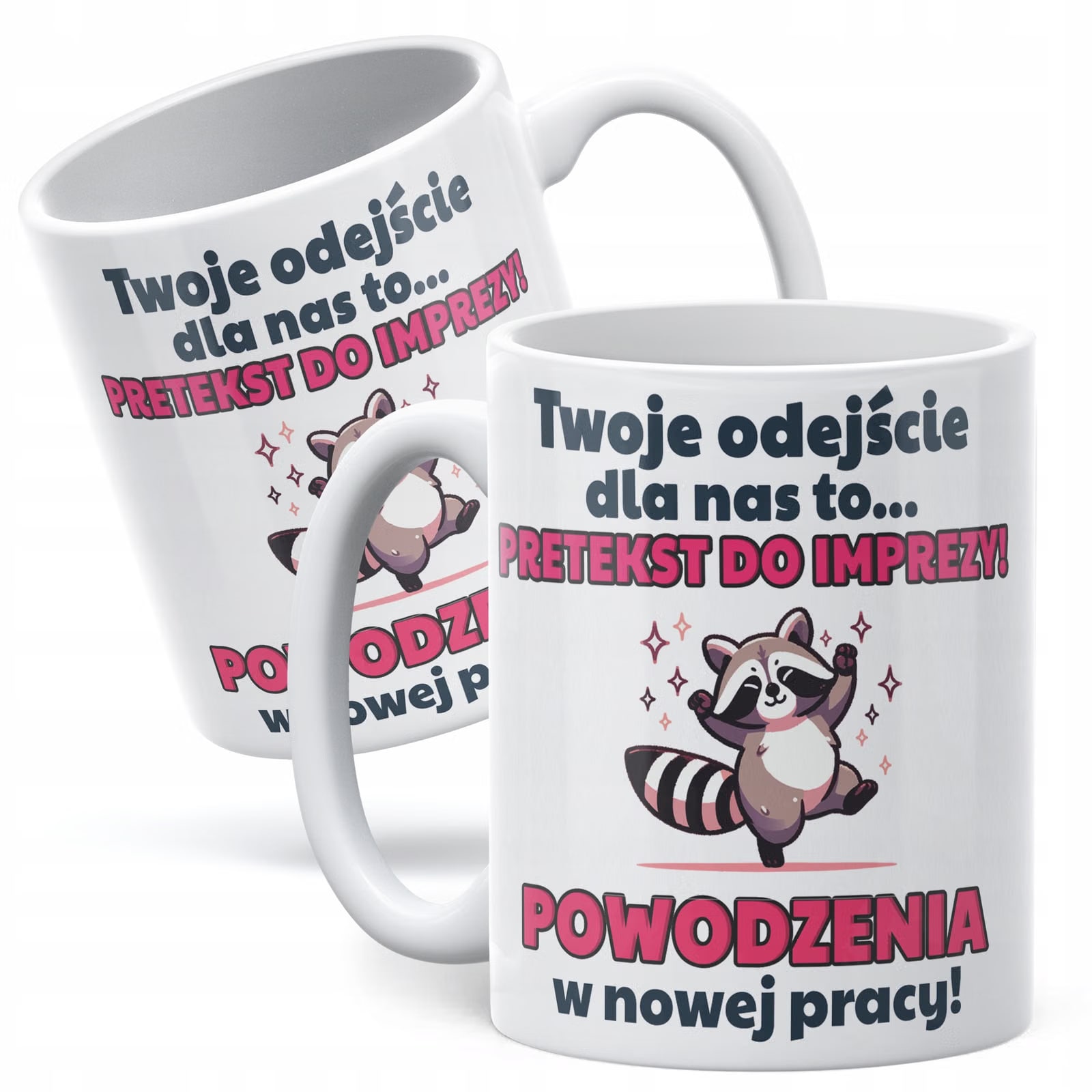 Kubek ceramiczny Pożeganie Odejście z Pracy Dla Kolegi Koleżanki Prezent