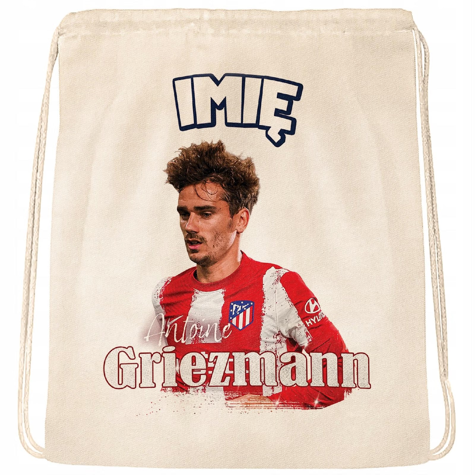 Plecak personalizowany Griezmann dla kibiców Atlético Madryt