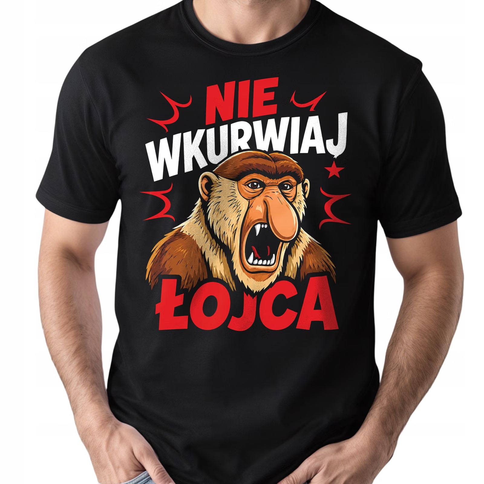 Koszulka czarna męska Dzień Ojca prezent dla taty pomysł na prezent r. 3XL