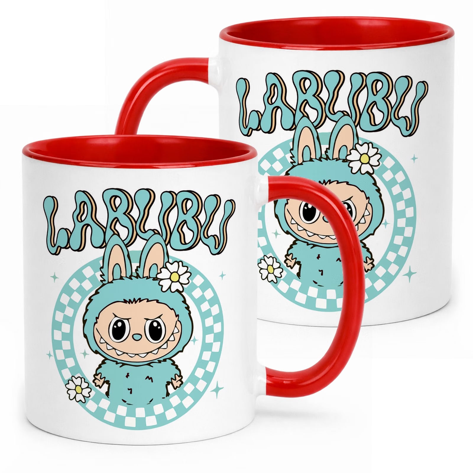 Kubek ceramiczny Labubu Dla Dzieci Prezent Urocze Potworki