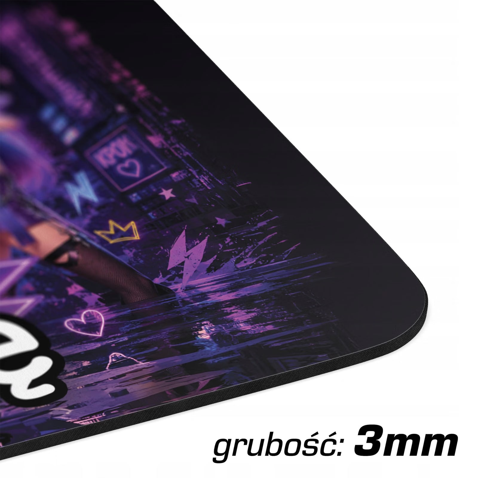 Podkładka pod mysz personalizowana z nadrukiem Łowczynie Kpop dla graczy