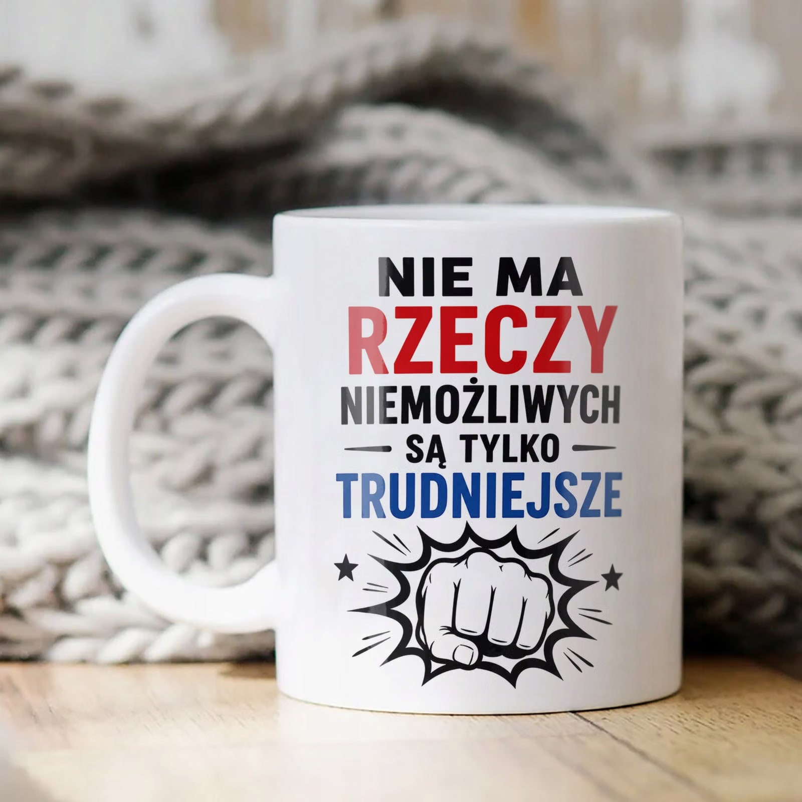 Biały Kubek z nadrukiem Dzień Chłopaka Dla Mężczyzny Upominek Prezent