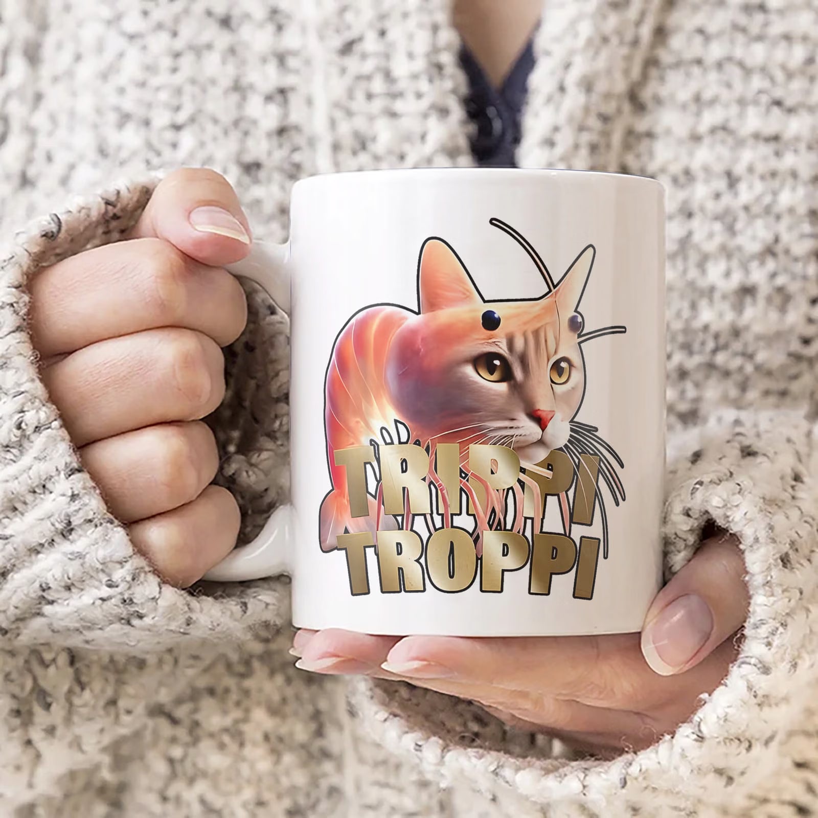 Kubek ceramiczny Trippi Troppi viral tiktok brainrot mem