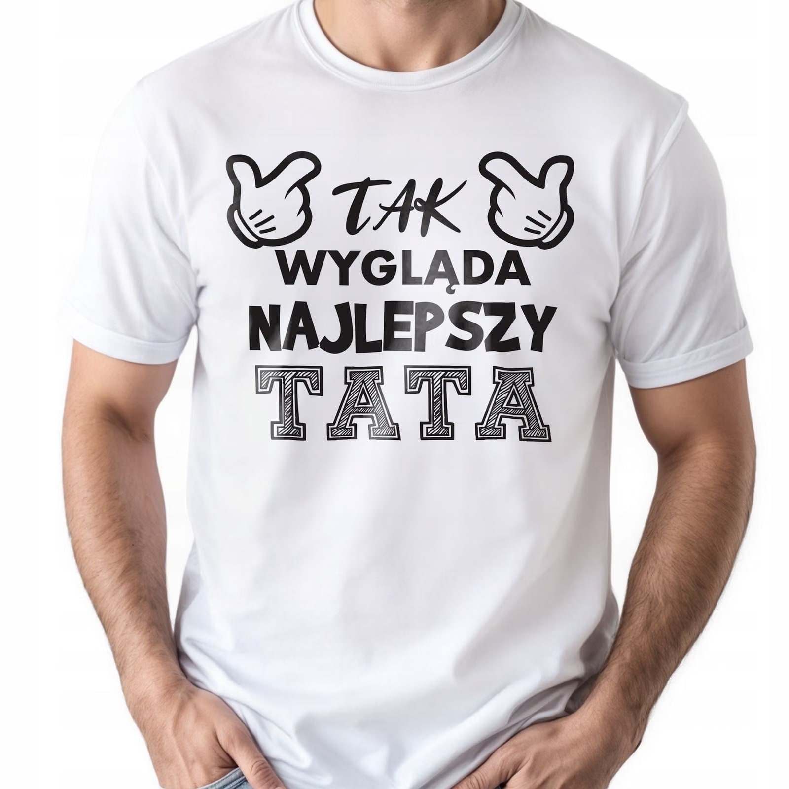 Zestaw Kubek + Koszulka Dzień Ojca Tak Wygląda Najlepszy Tata