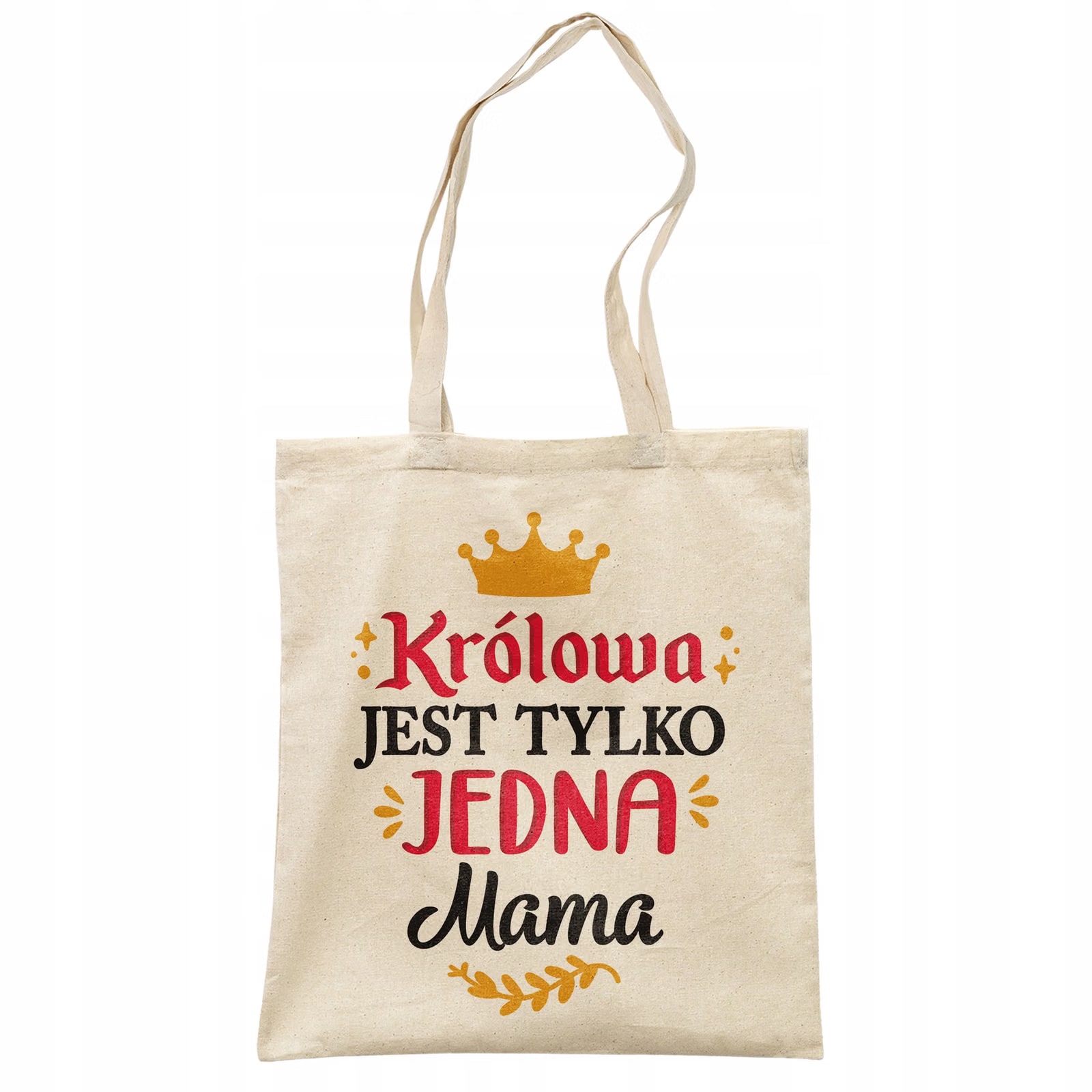Torba bawełniana na zakupy Dzień Matki Dla Mamy Prezent Królowa Mama