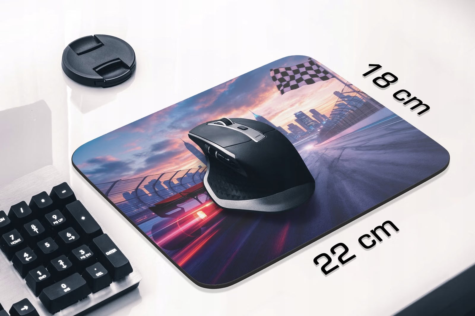 Podkładka pod mysz 22×18 cm Formuła 1 Bolid Motoryzacja Wyścig
