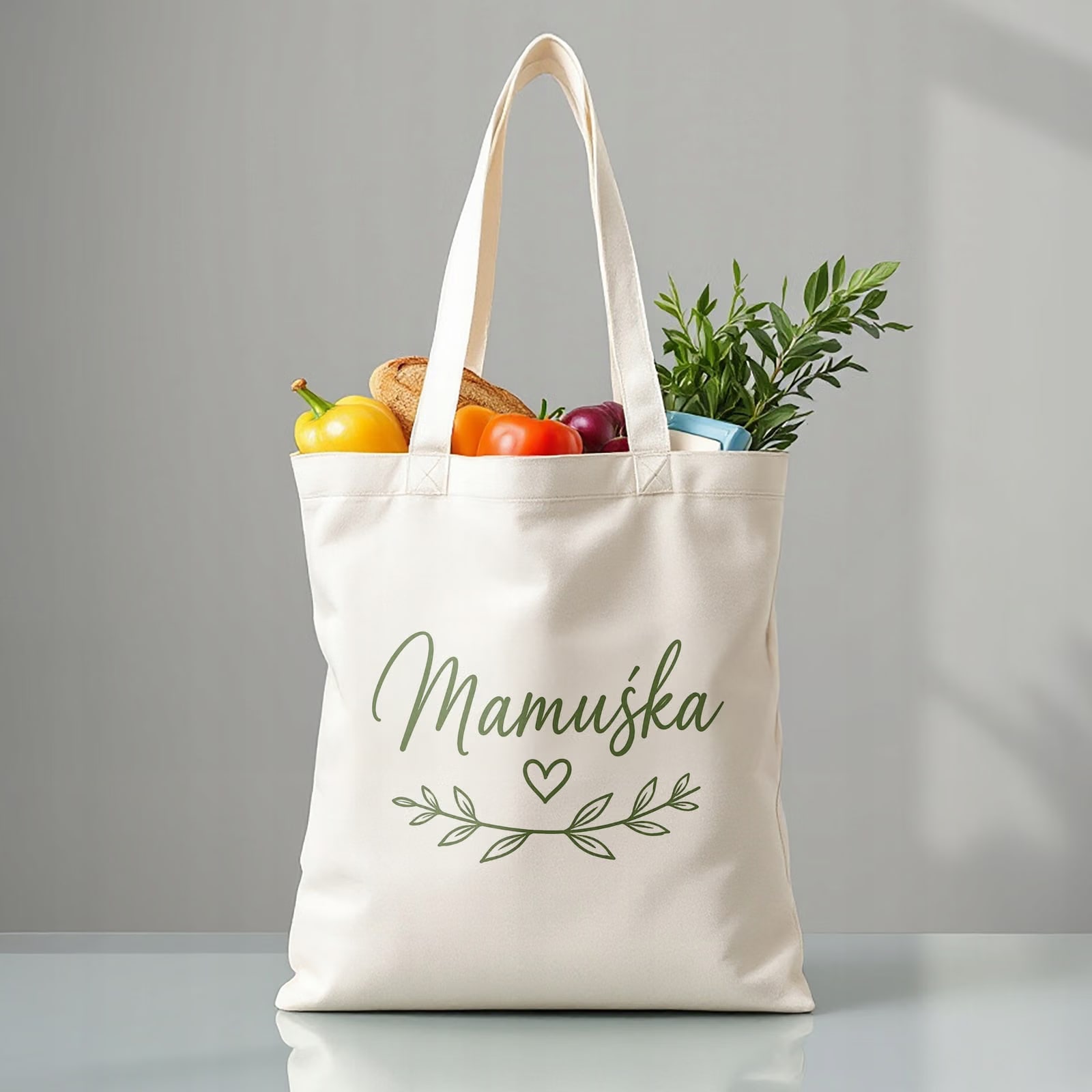 Prezent na Dzień Matki torba bawełniana dla mamy na prezent dla mamy