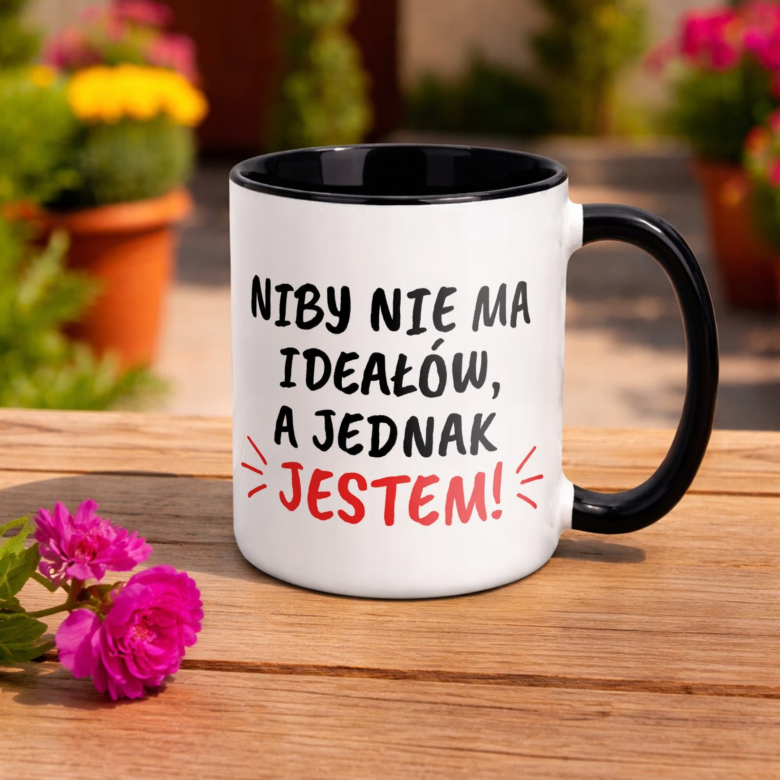 Kubek Czarny Dzień Kobiet Dla Kobiety Dziewczyny Prezent Upominek
