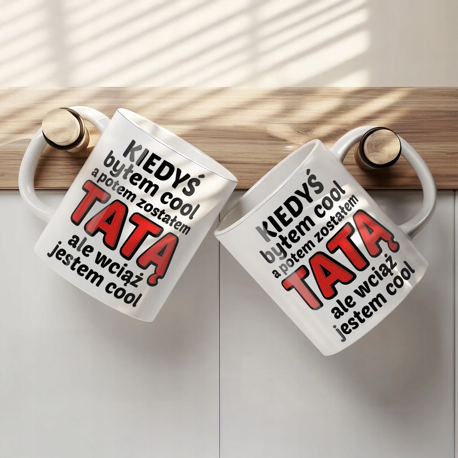Kubek ceramiczny Dzień Ojca Dla Taty Kiedyś Byłem Cool Prezent