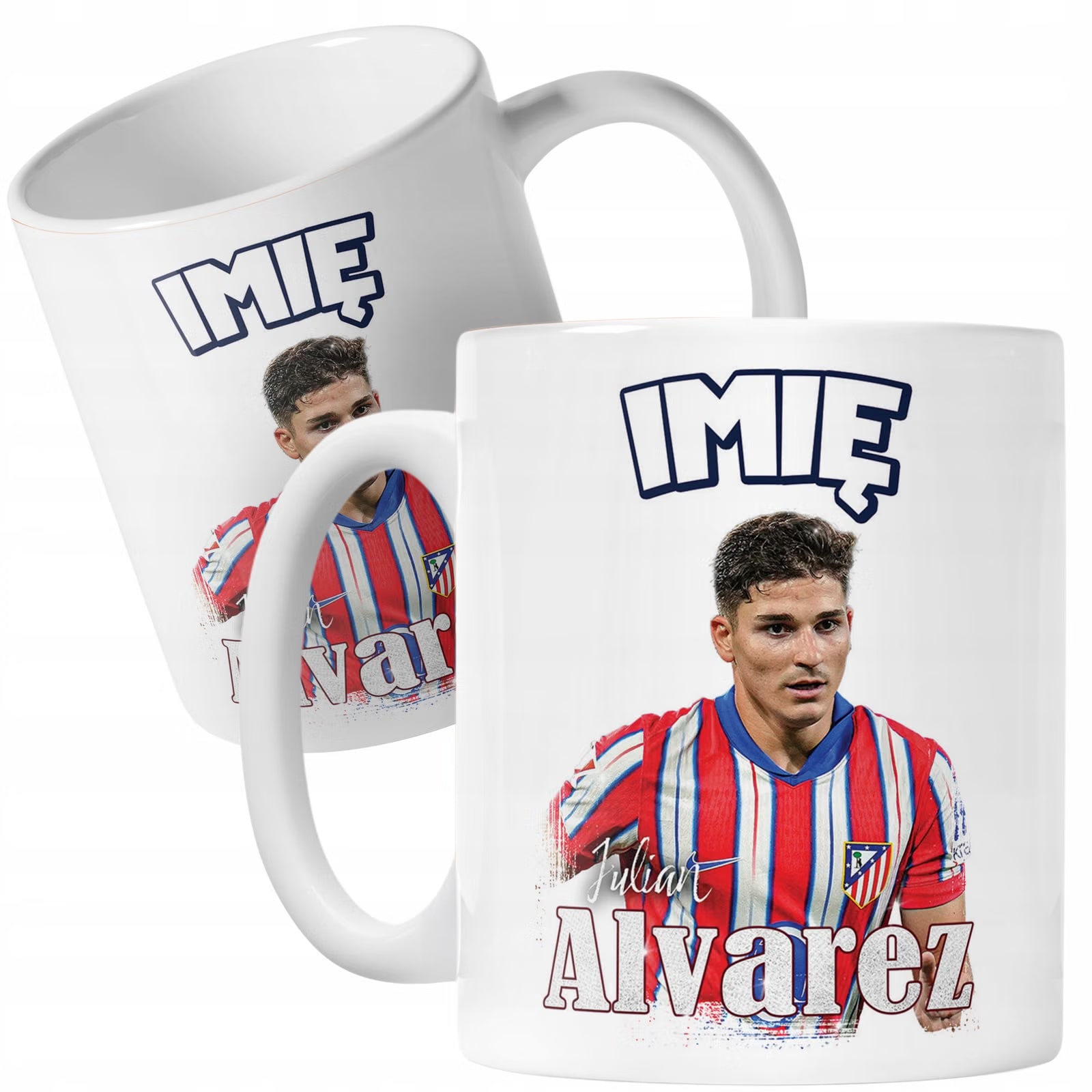 Zestaw personalizowany Kubek + Plecak Álvarez Atlético Madryt