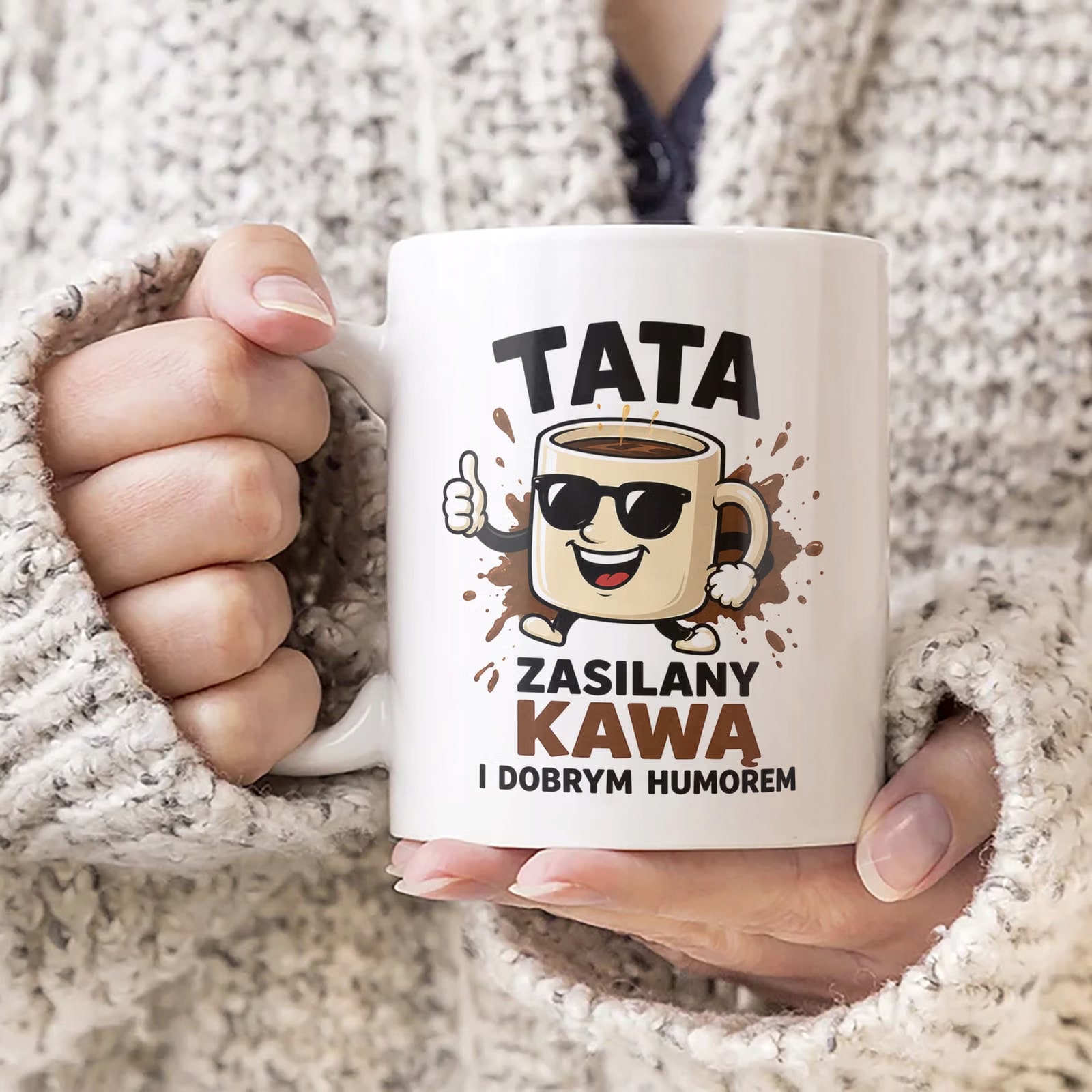 Kubek Ceramiczny Dzień Ojca prezent dla taty upominek dla taty