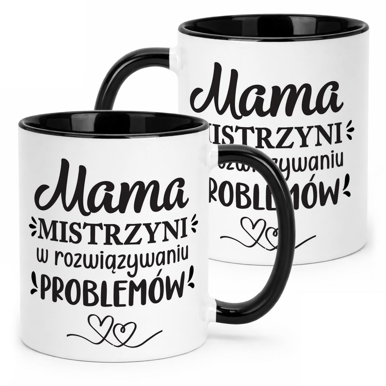 Kubek Czarny Dzień Matki Dla Mamy Prezent Upominek Mistrzyni Mama