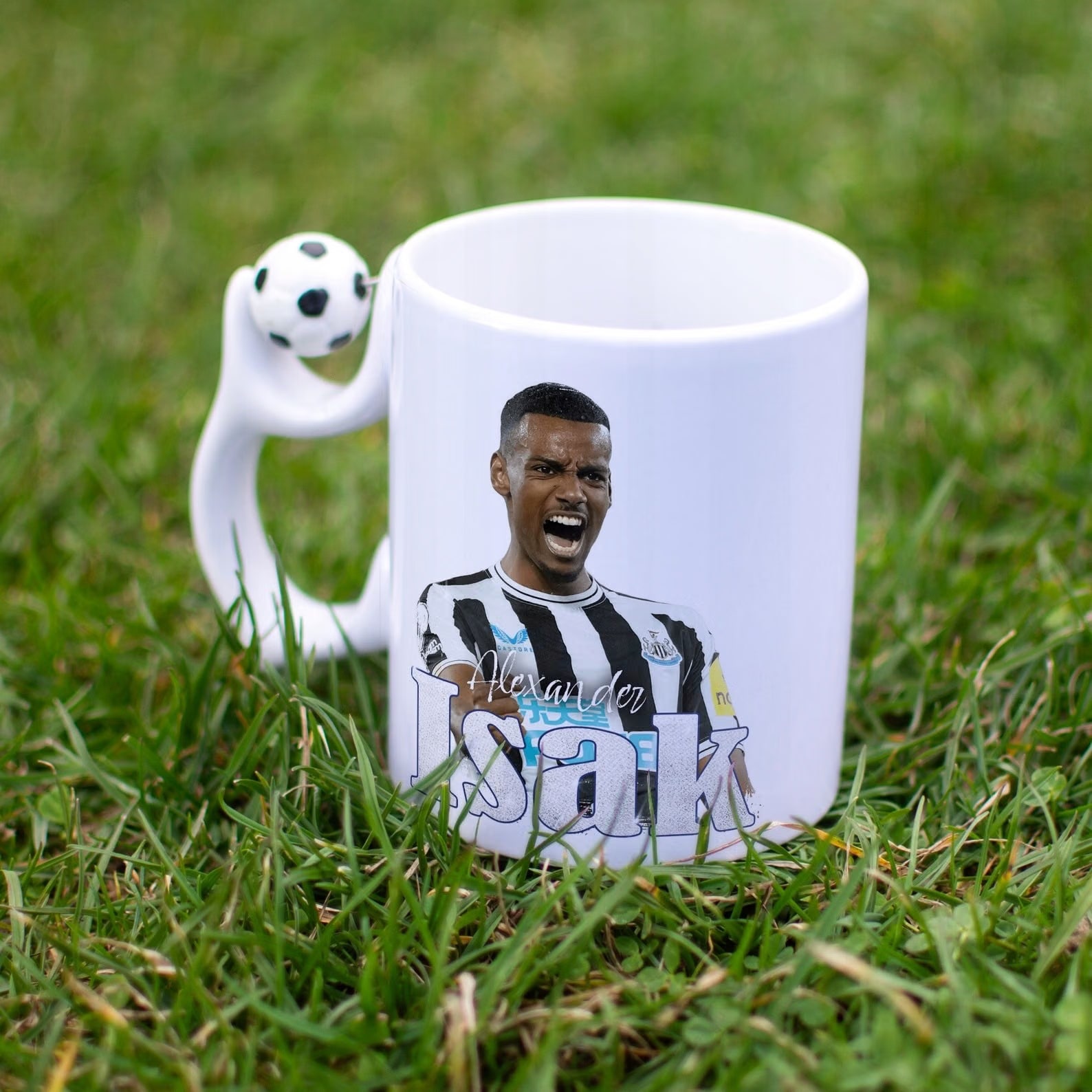 Zestaw Kubek Piłkarski + Plecak Alexander Isak Newcastle