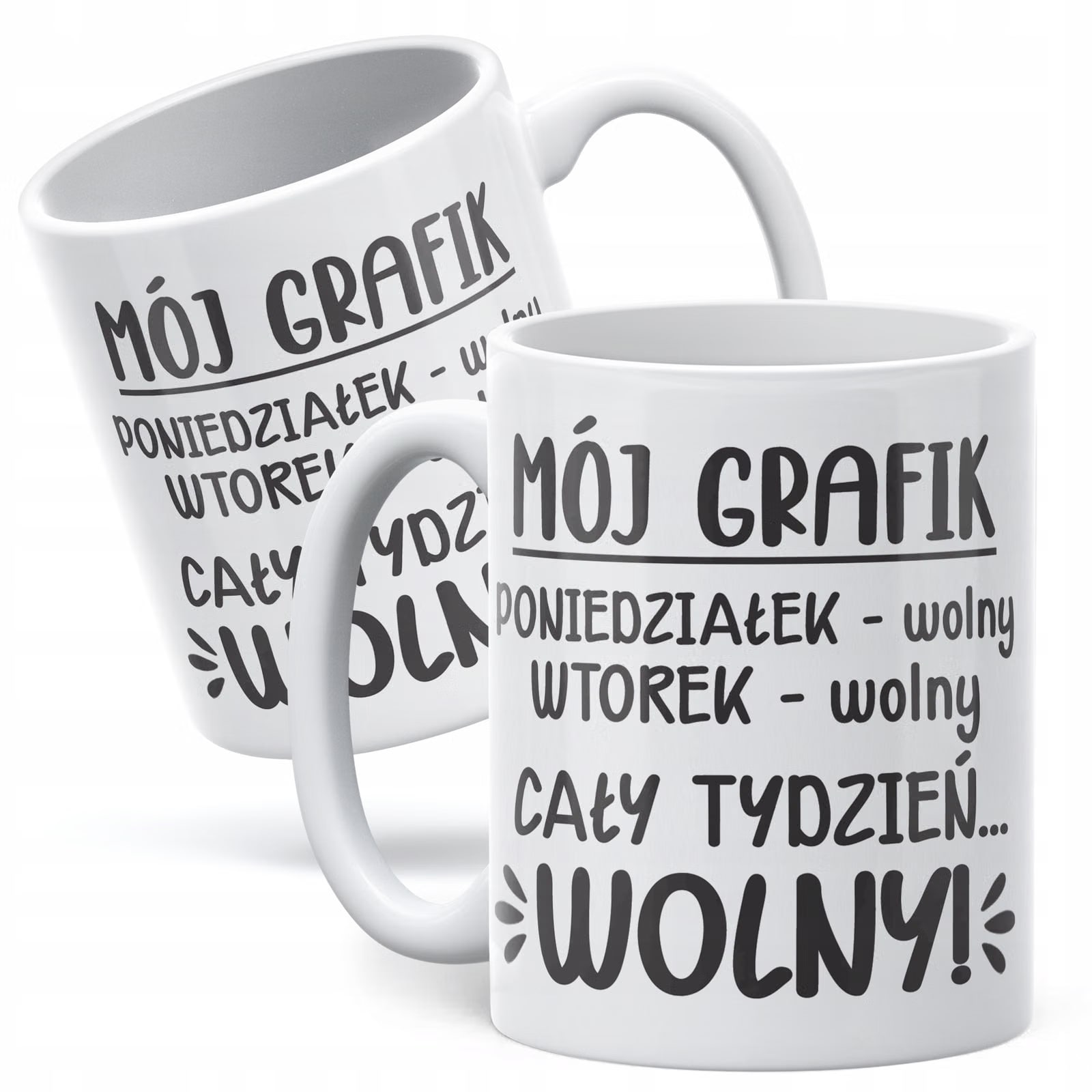 Kubek ceramiczny z okazji Emerytury Dla Emeryta Emerytki Prezent Upominek