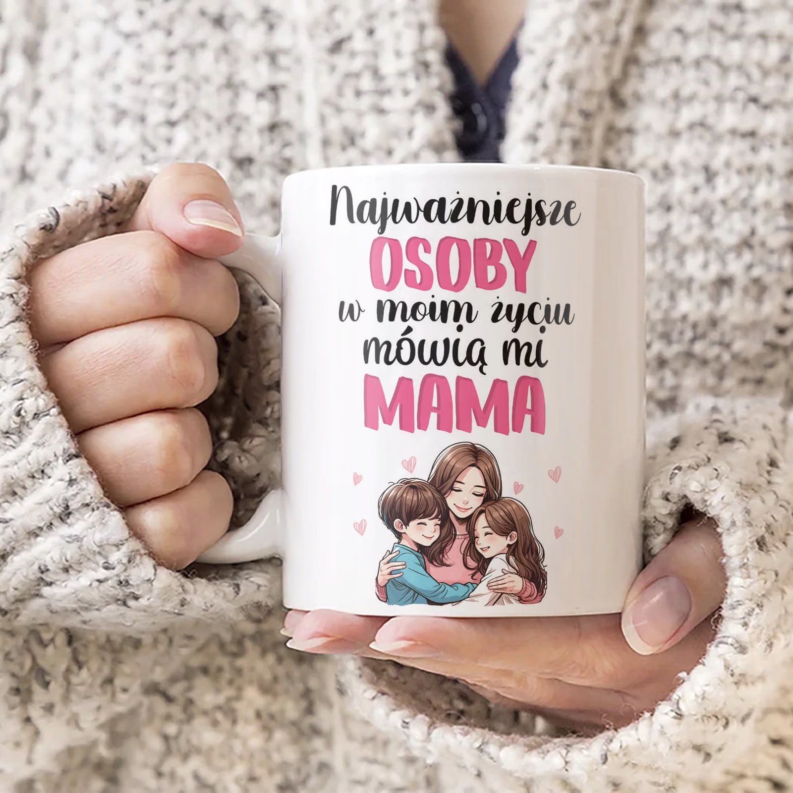 Zestaw Kubek + Torba Premium Dzień Matki Dla Mamy Prezent Upominek