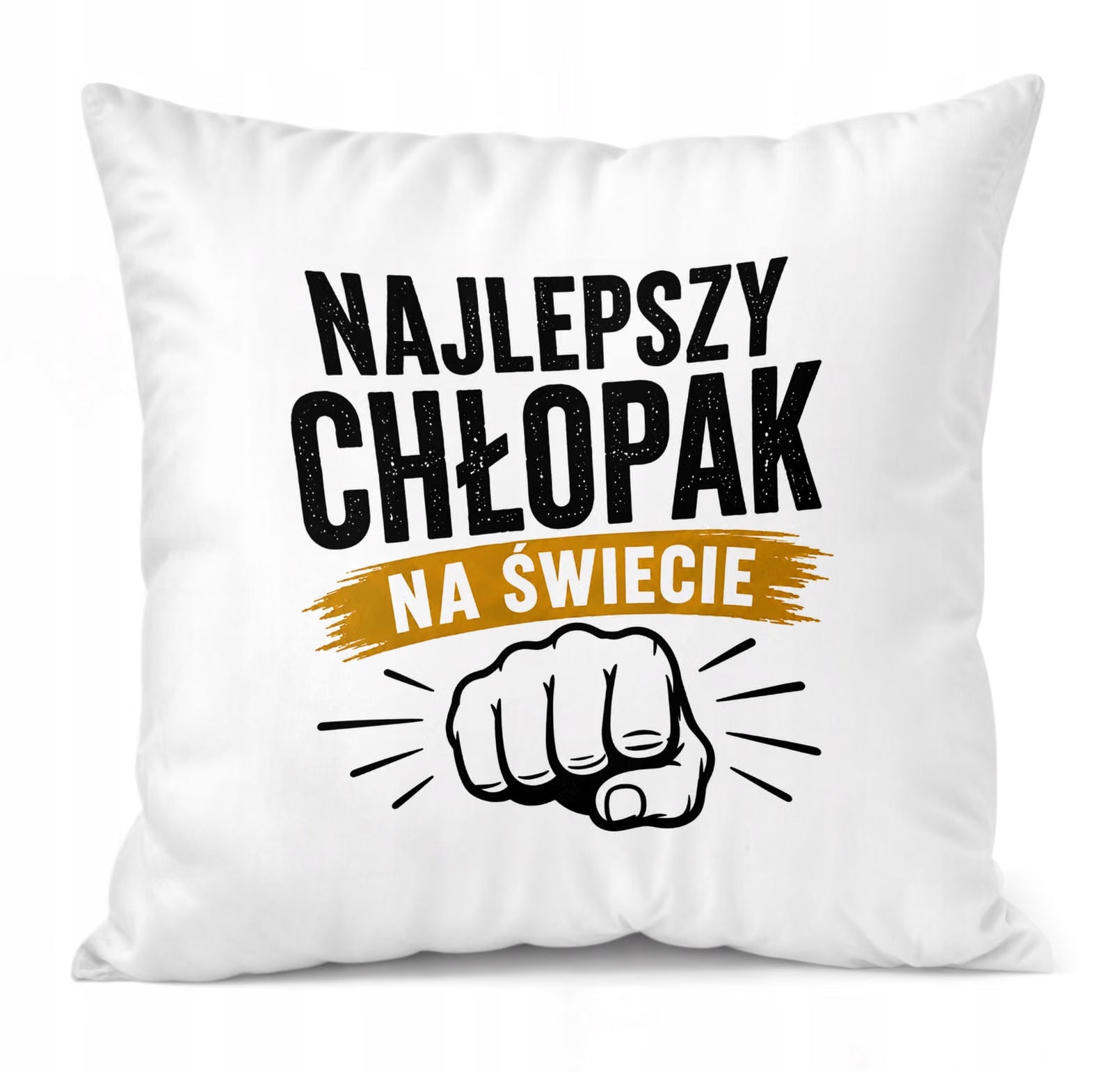 Zestaw Kubek Czerwony Poduszka Dzień Chłopaka Z Nadrukiem Prezent