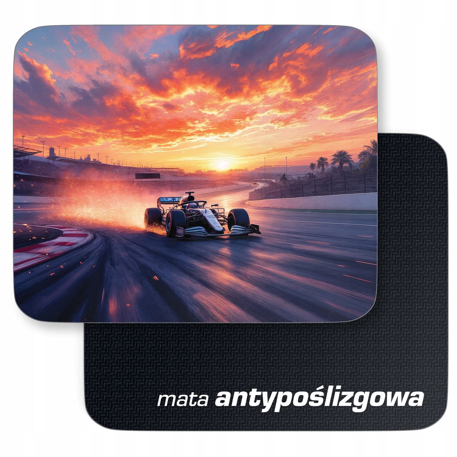 Podkładka pod mysz 22×18 cm Formuła 1 Bolid Motoryzacja Wyścig