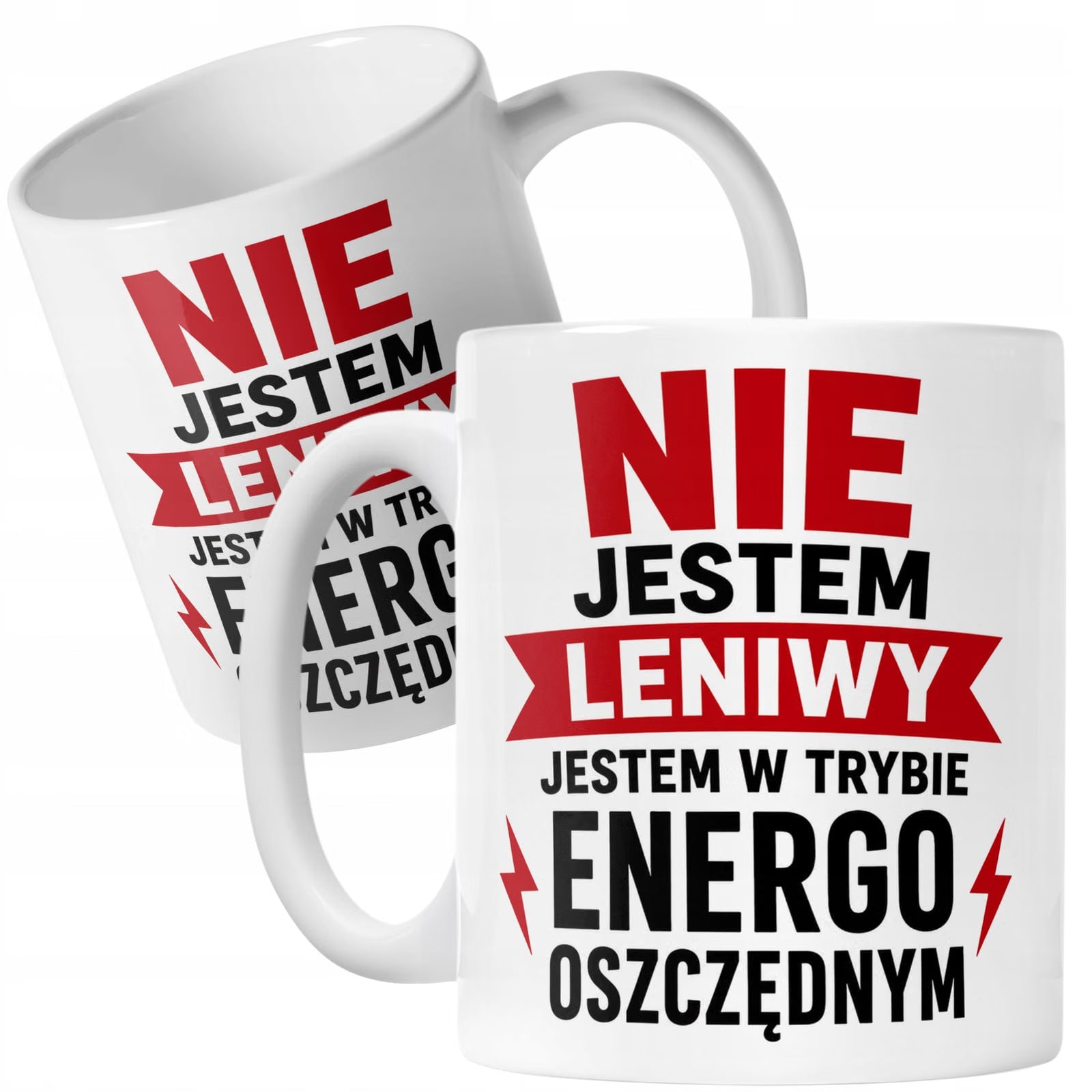 Biały Kubek z nadrukiem Dzień Chłopaka Dla Mężczyzny Upominek Prezent