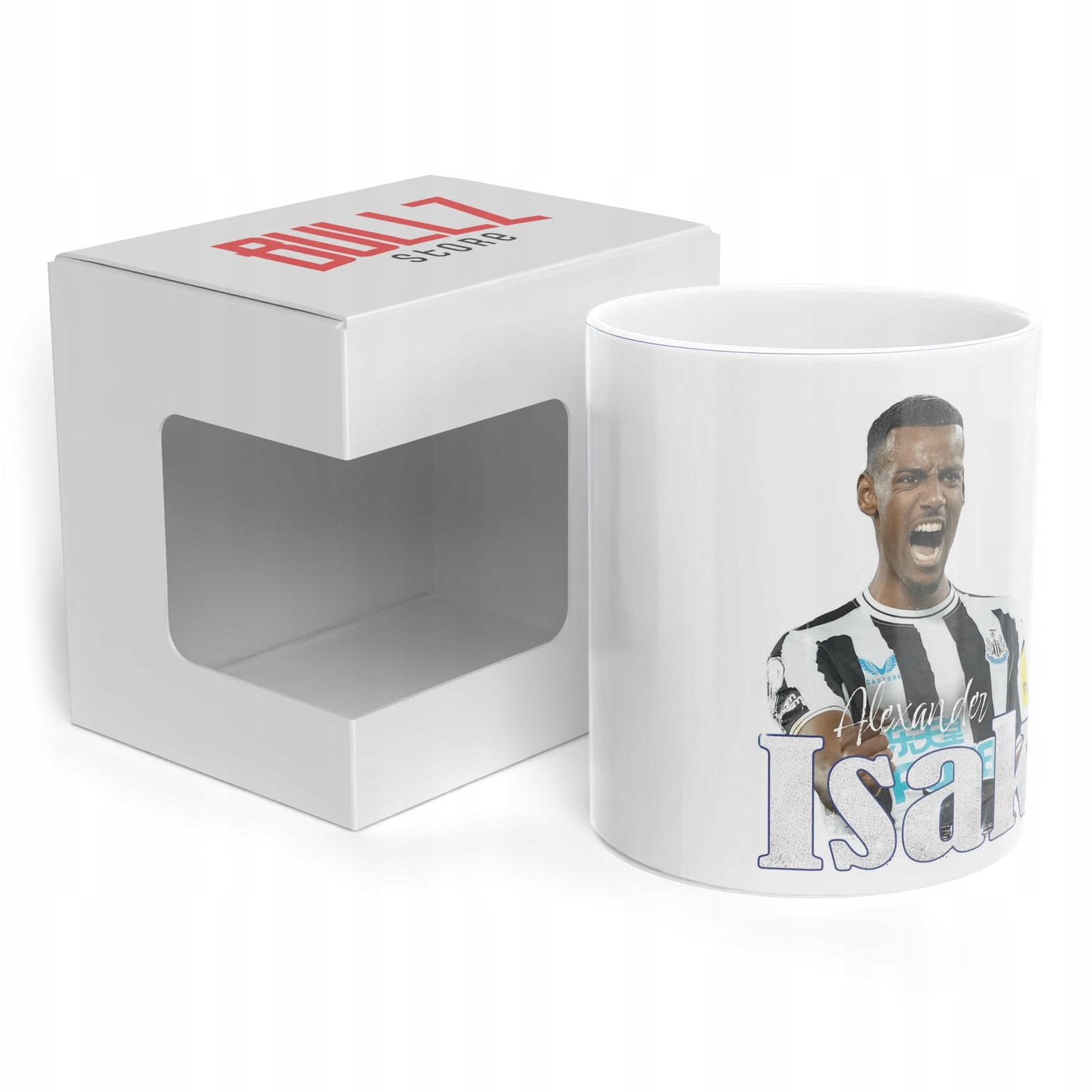 Kubek piłkarski Alexander Isak dla kibiców Newcastle Prezent