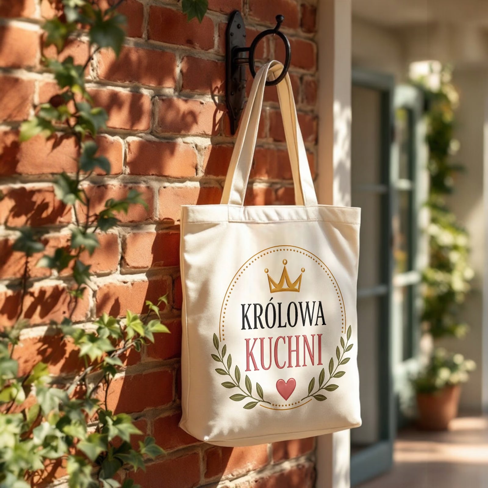 Torba bawełniana premium dla mamy prezent na Dzień Matki eco upominek